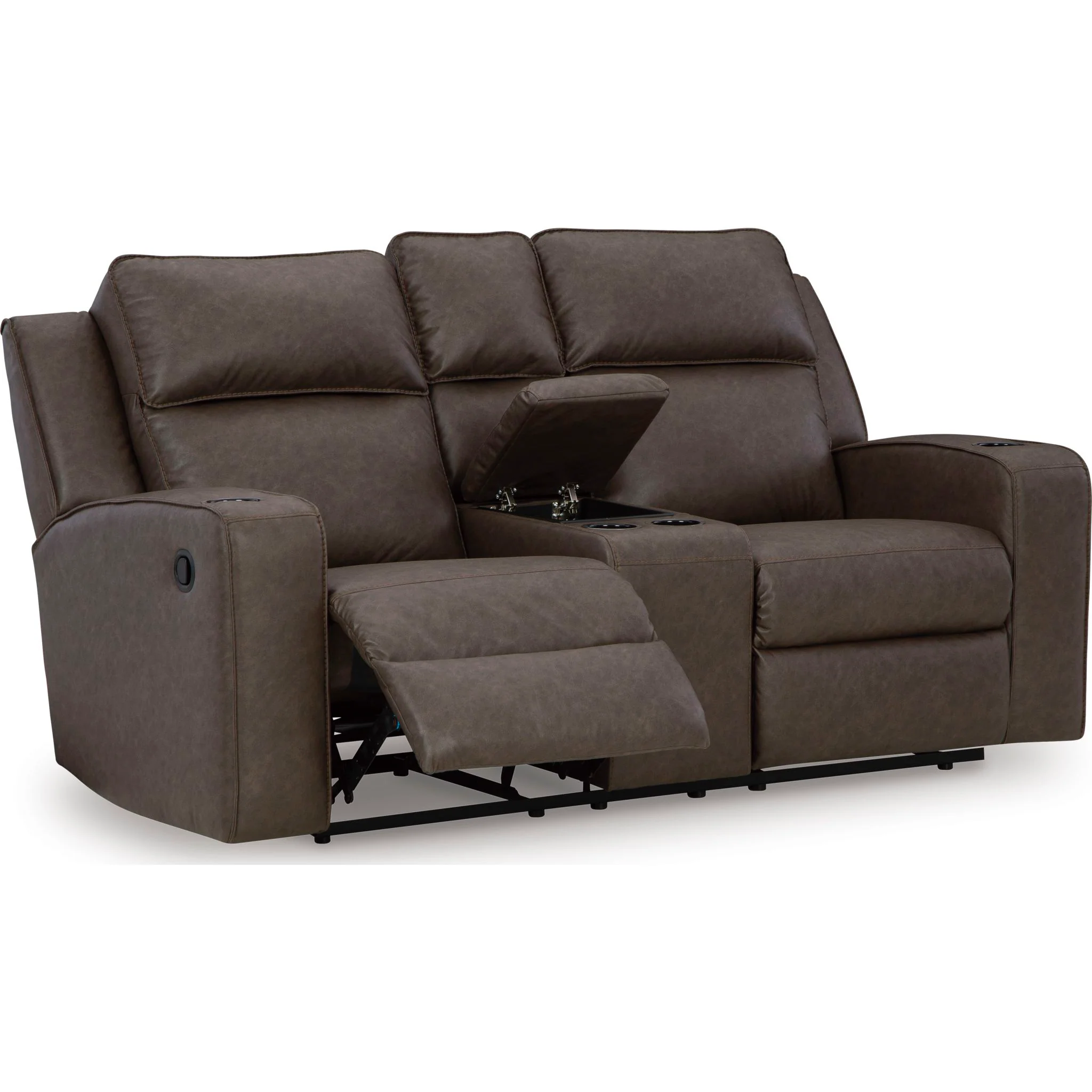 Lavenhorne Reclining Loveseat with Console - Image 4