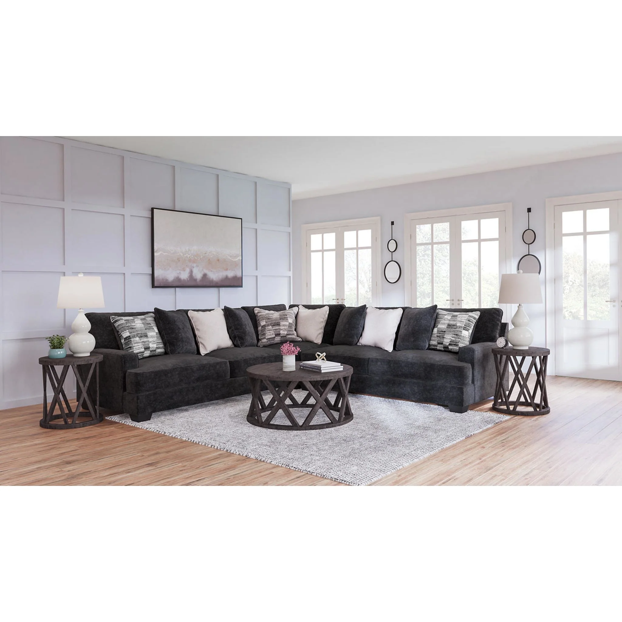 Lavernett 3 Piece Sectional - Image 11