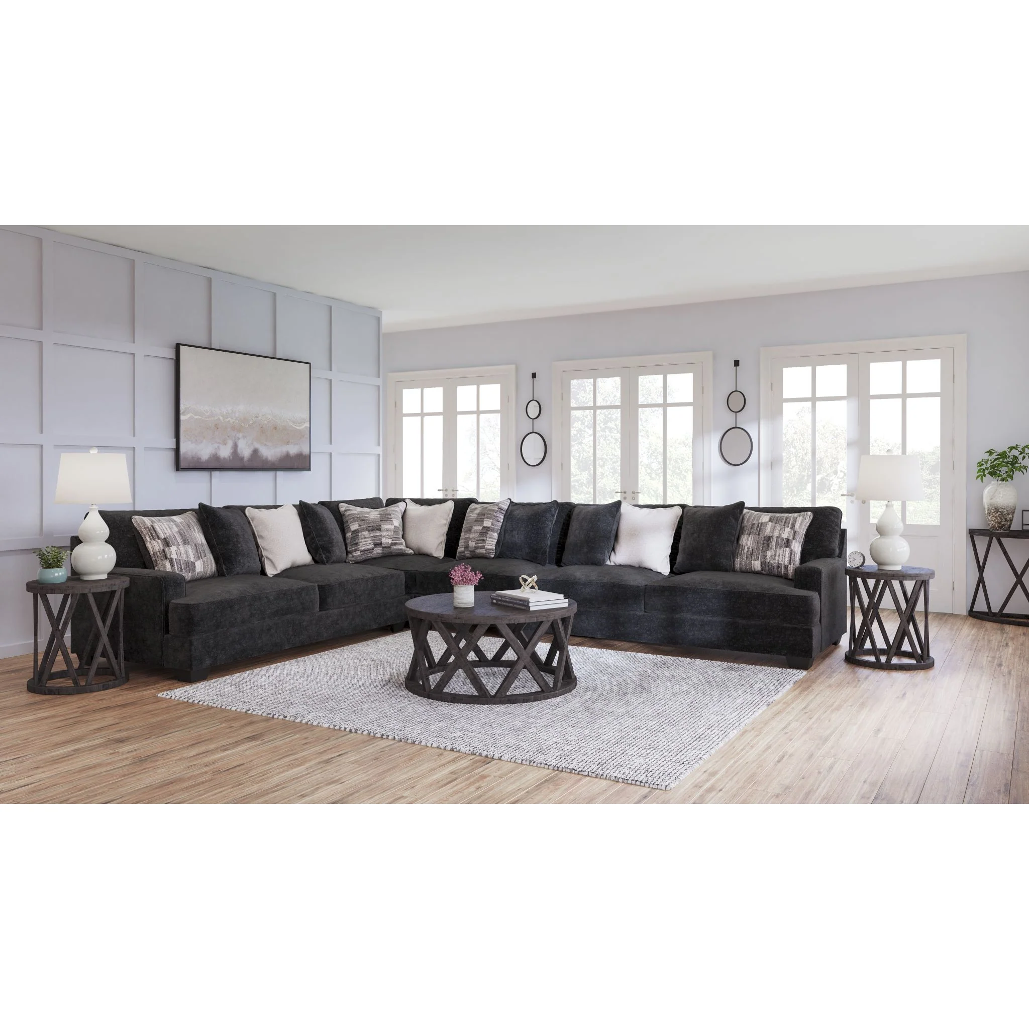 Lavernett 4 Piece Sectional - Image 4