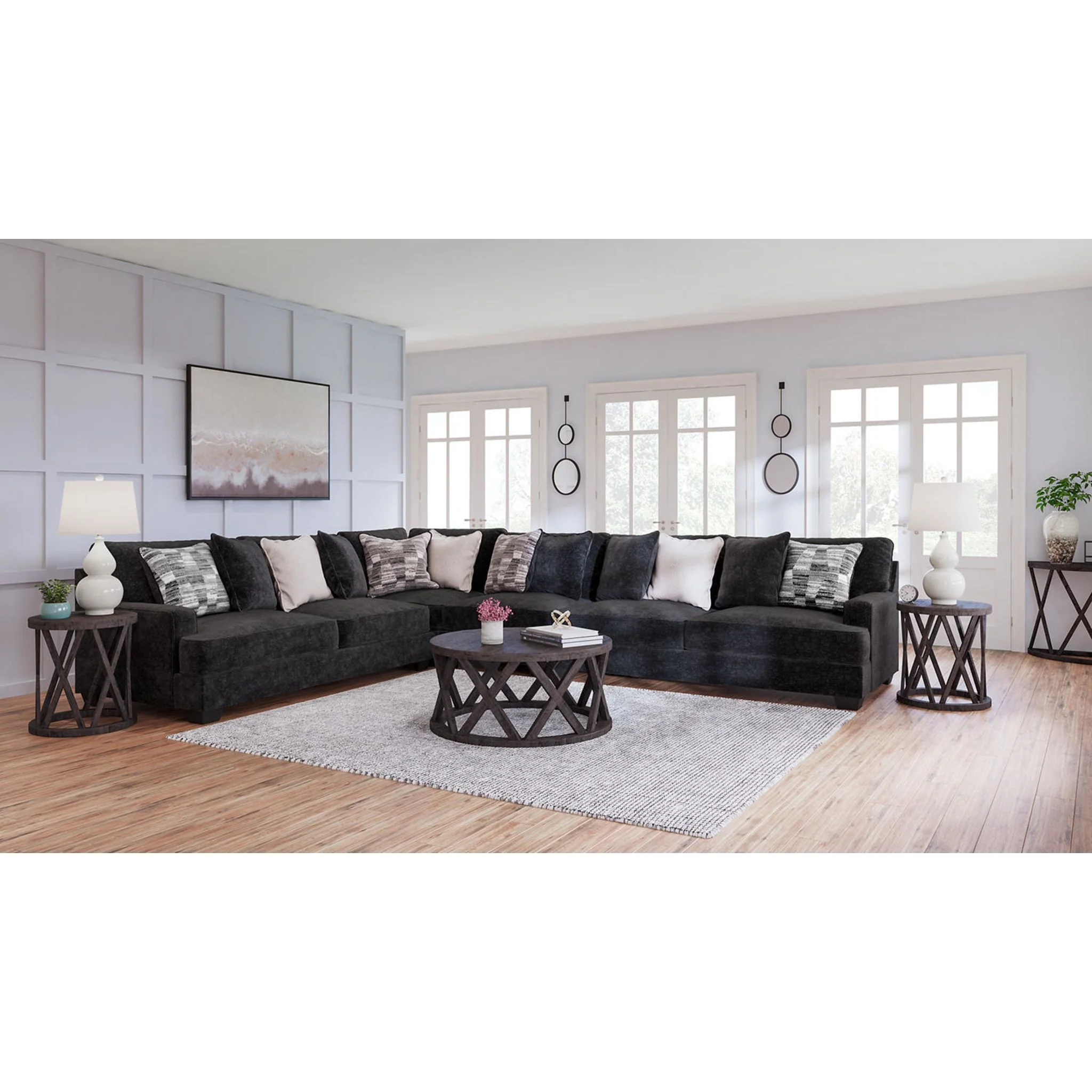 Lavernett 4 Piece Sectional - Image 8