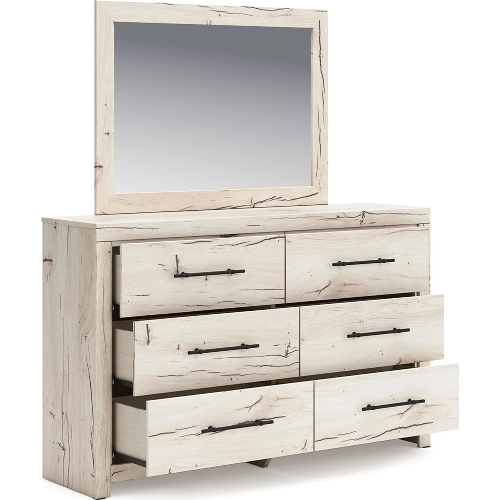 Lawroy Dresser and Mirror - Image 2