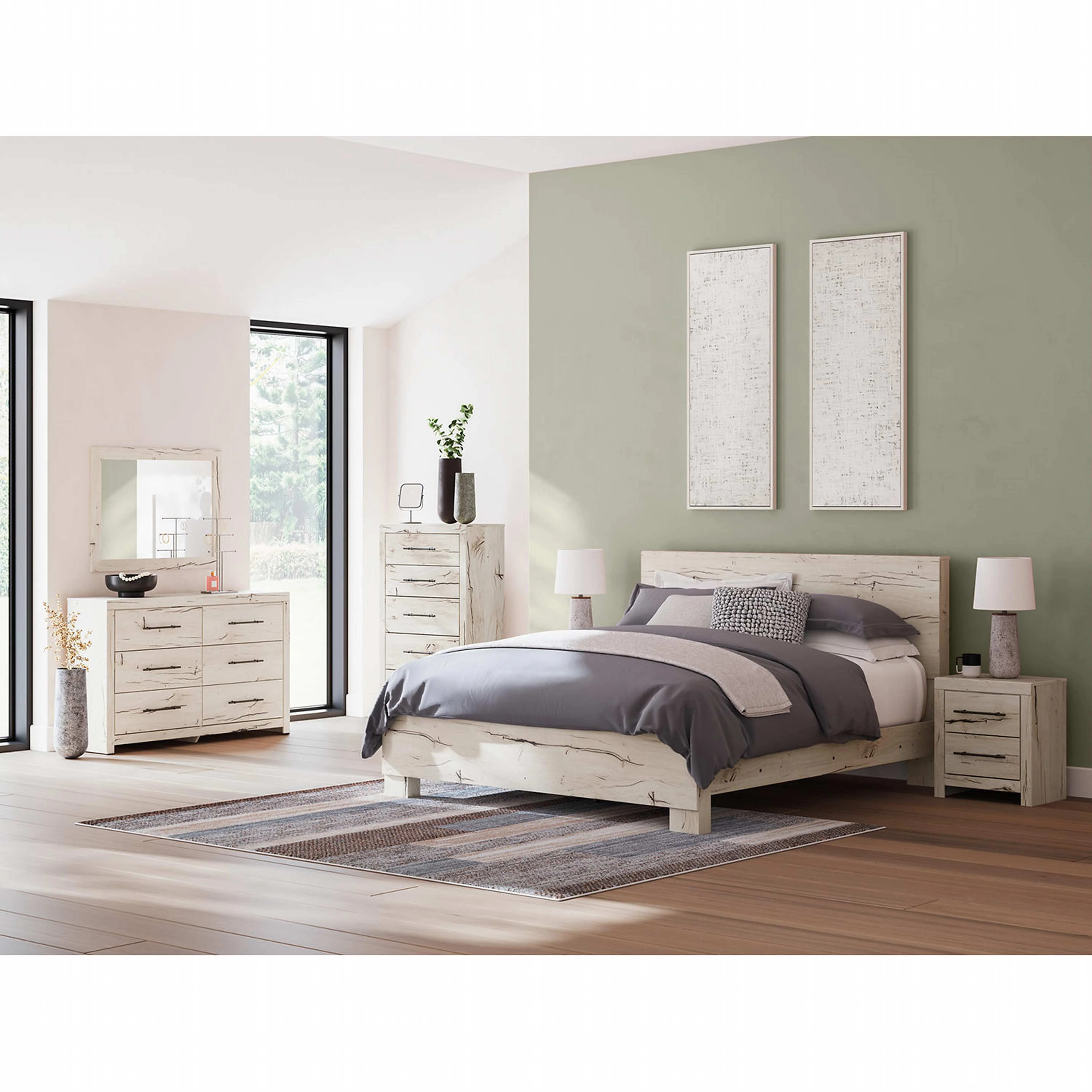 Lawroy King Panel Bed - Image 11