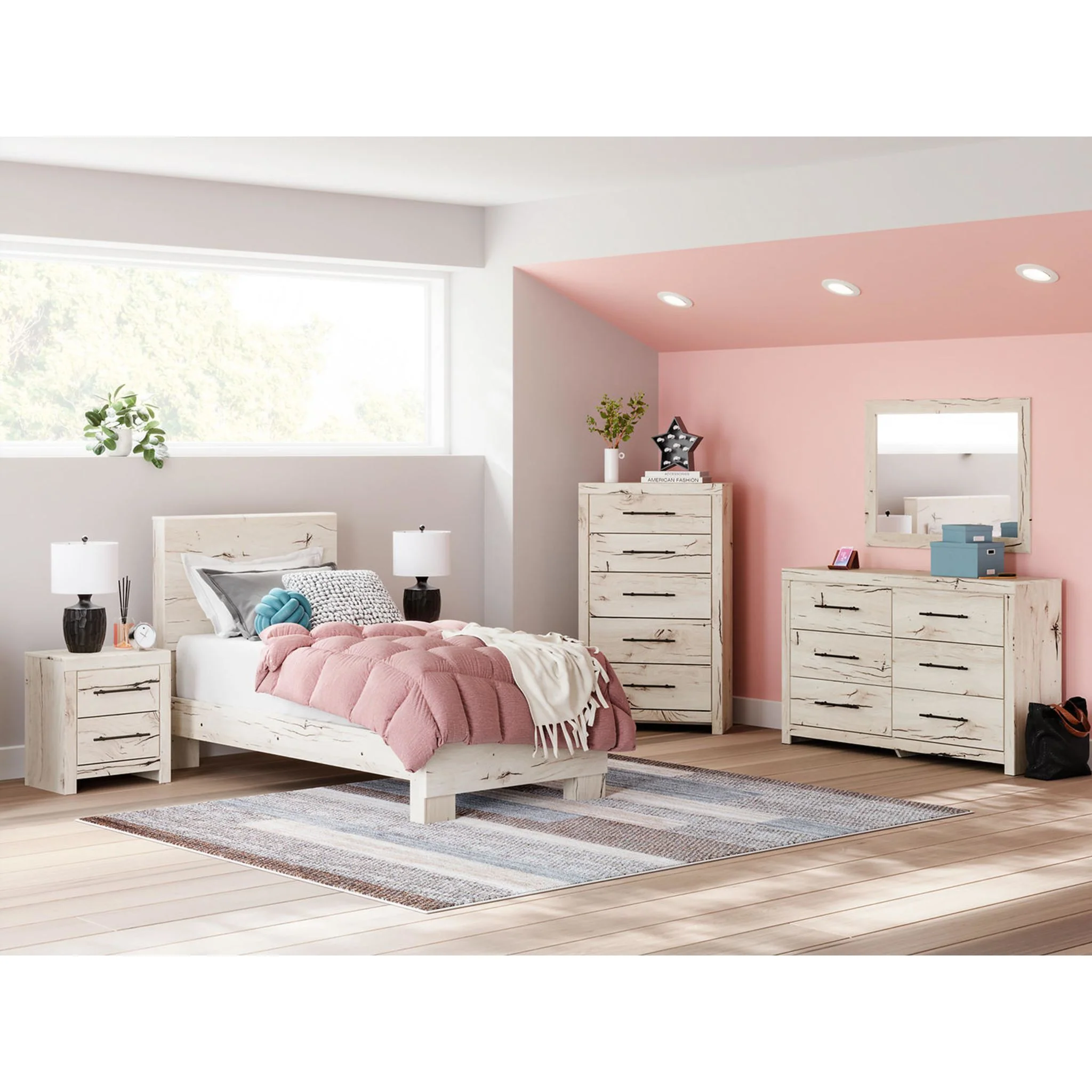 Lawroy Twin Panel Bed - Image 5