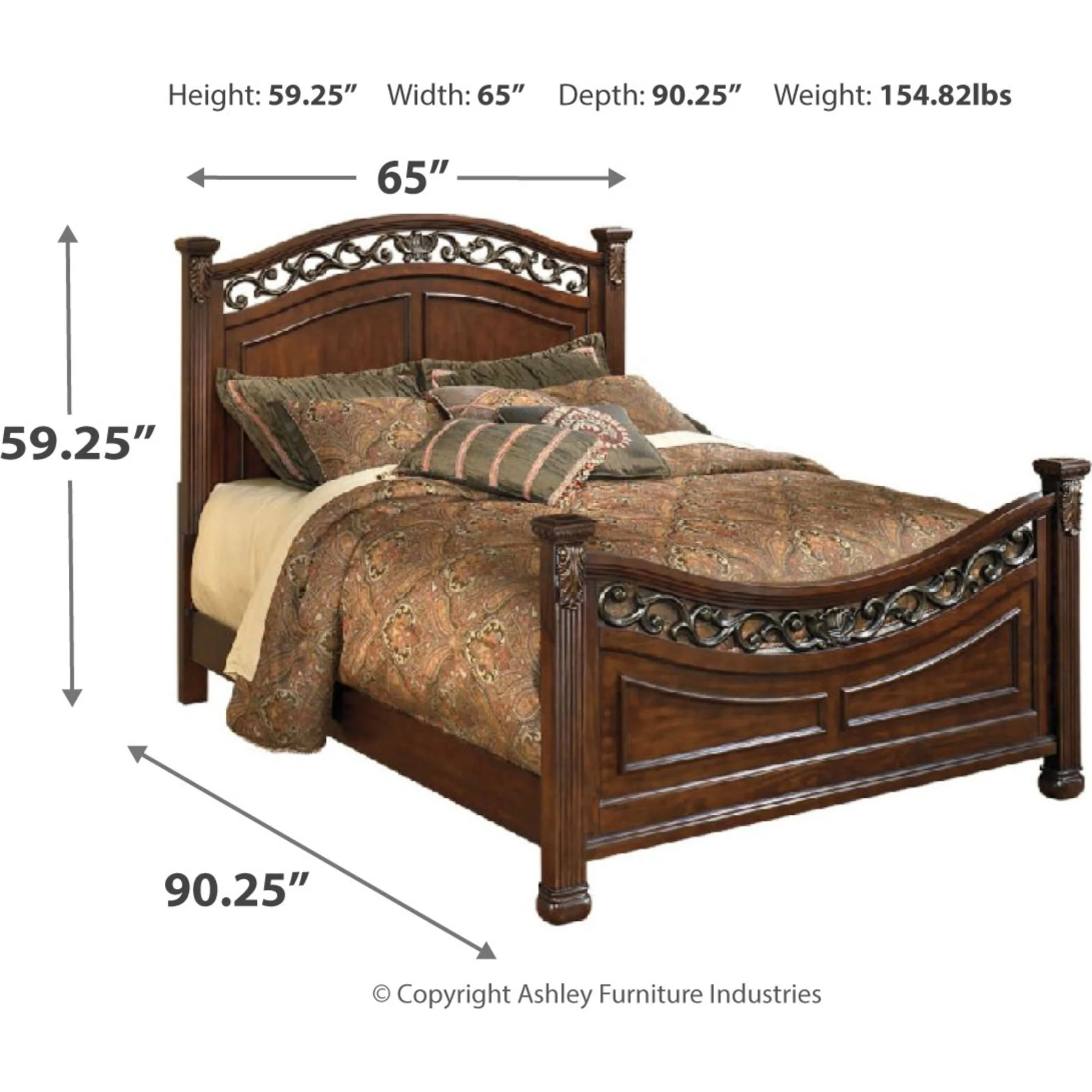 Leahlyn Panel Bed - Image 4