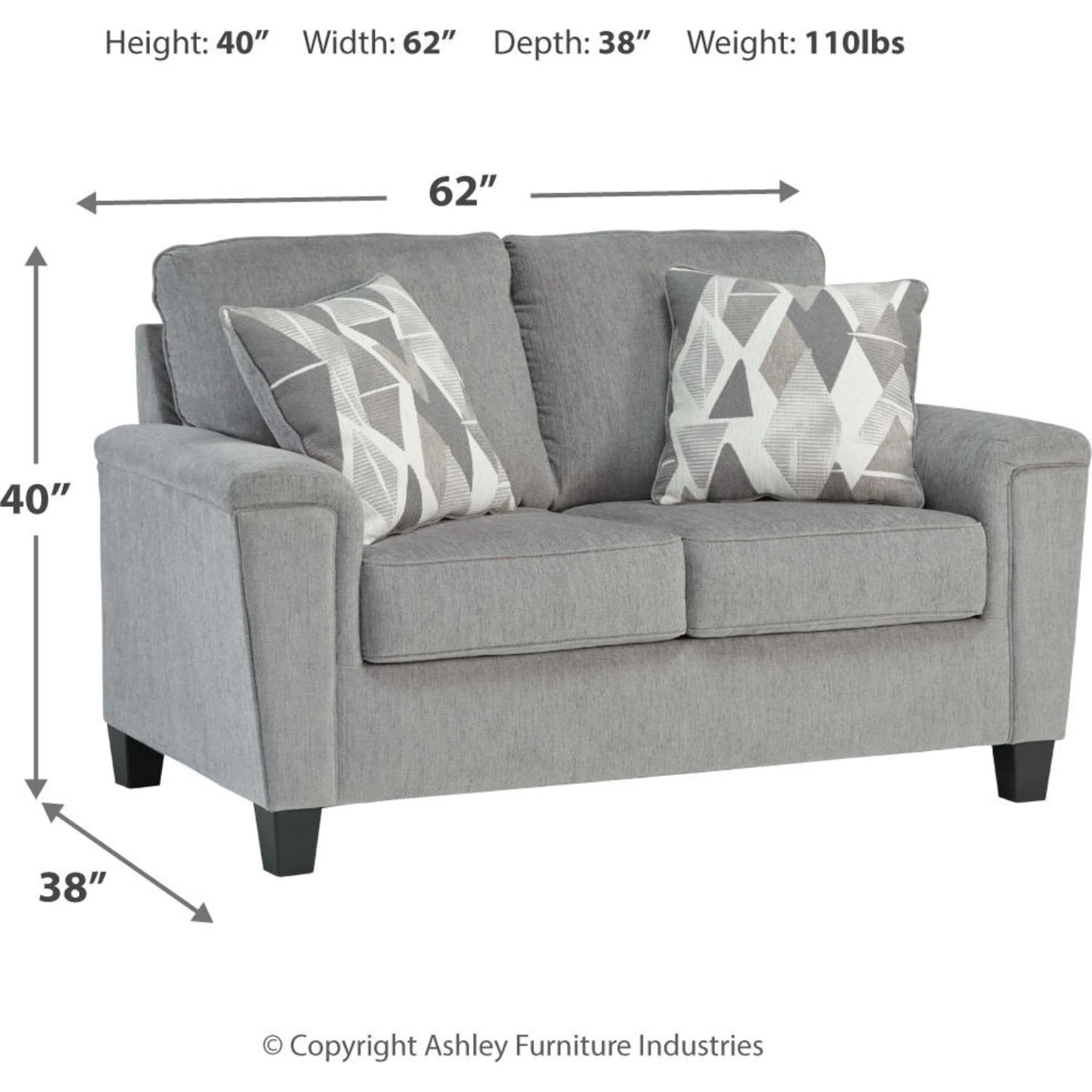 Leeshan-Exclusive Loveseat - Image 5