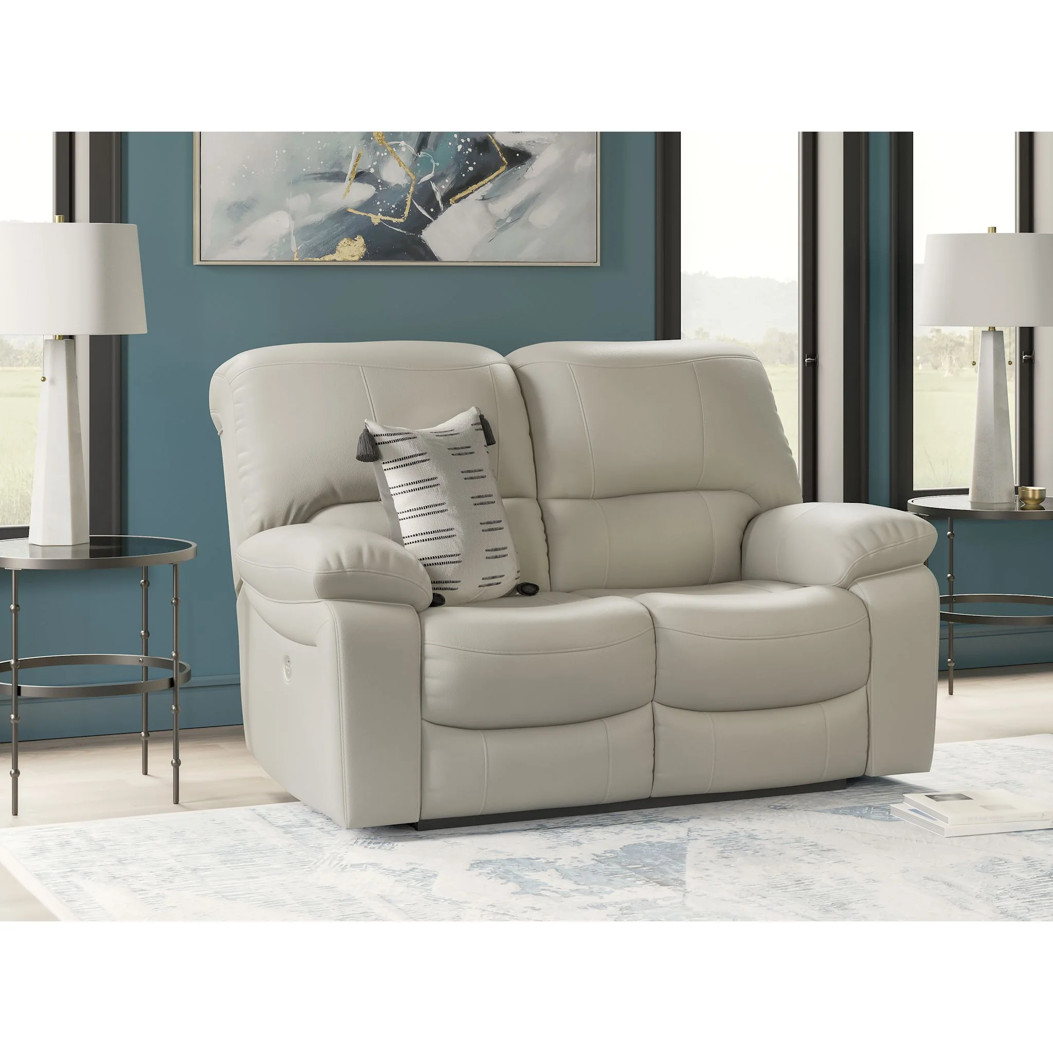 Leesworth Power Reclining Loveseat - Image 2