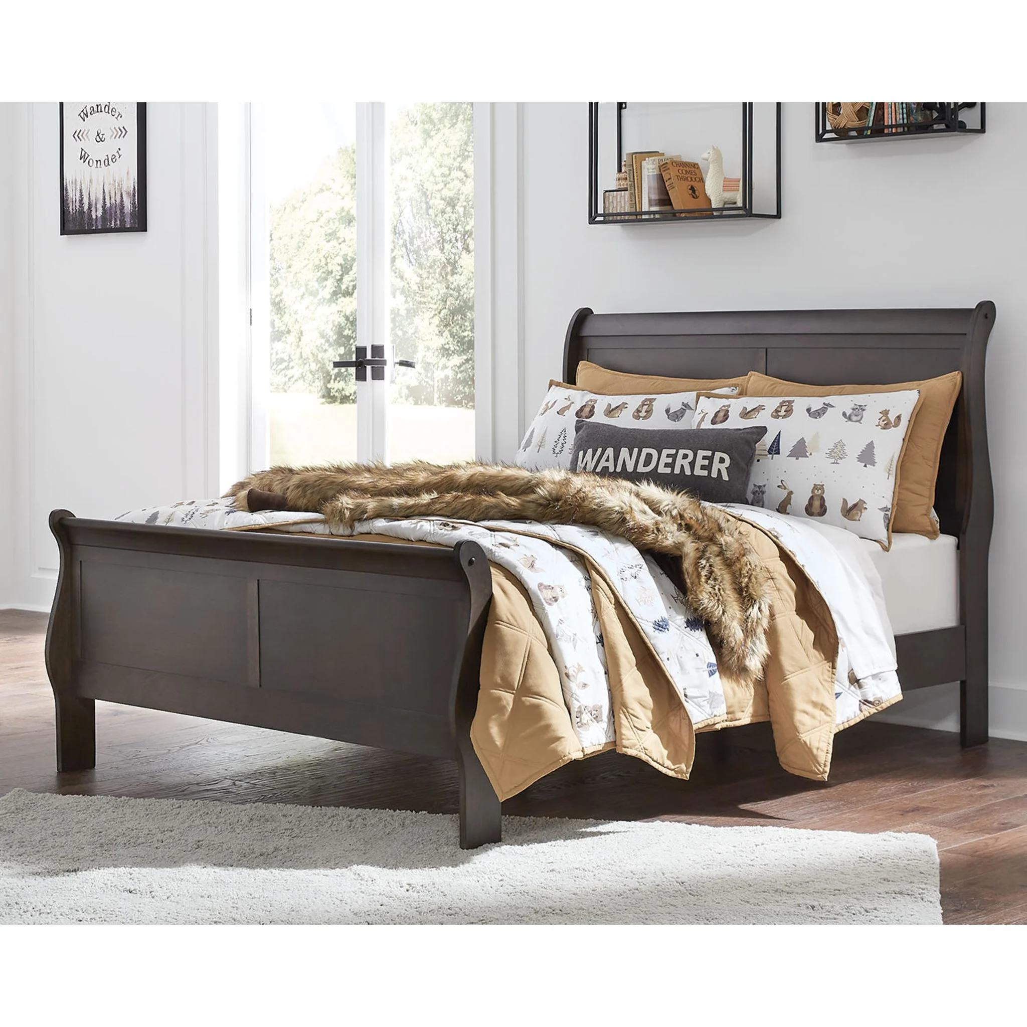 Leewarden 5 Piece Full Panel Bed w/(2) Underbed Storage - Image 17