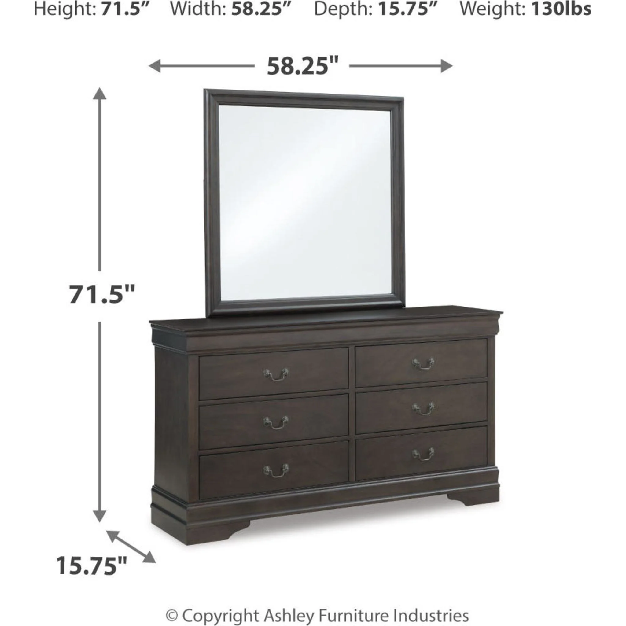 Leewarden 5 Piece Queen Panel Bedroom - Image 16