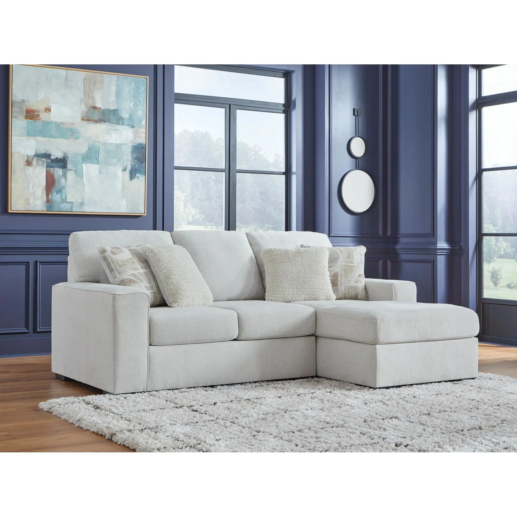 Leighelli-Exclusive 2 Piece Sectional with Chaise - Image 2