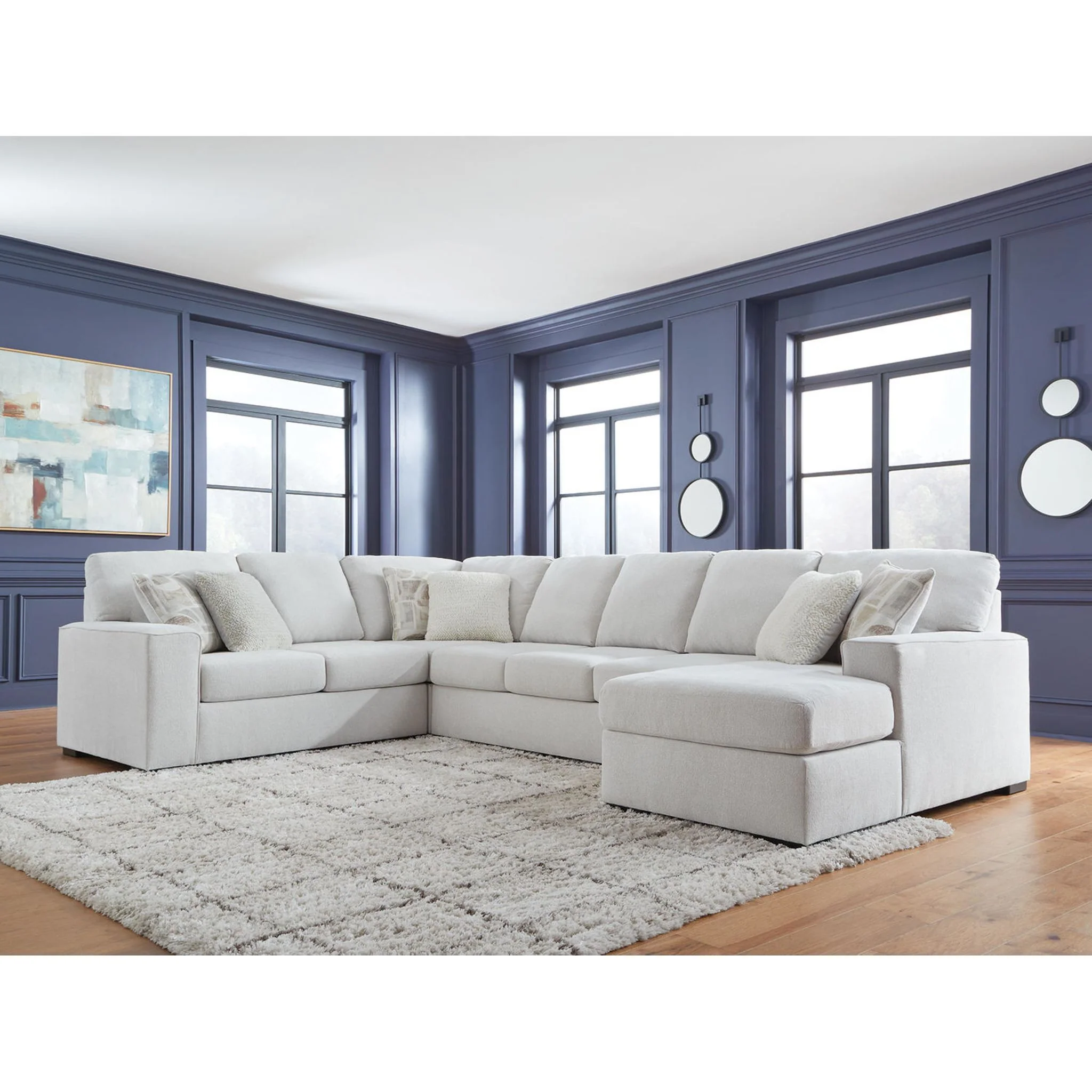 Leighelli-Exclusive 4 Piece Sectional with Chaise - Image 4