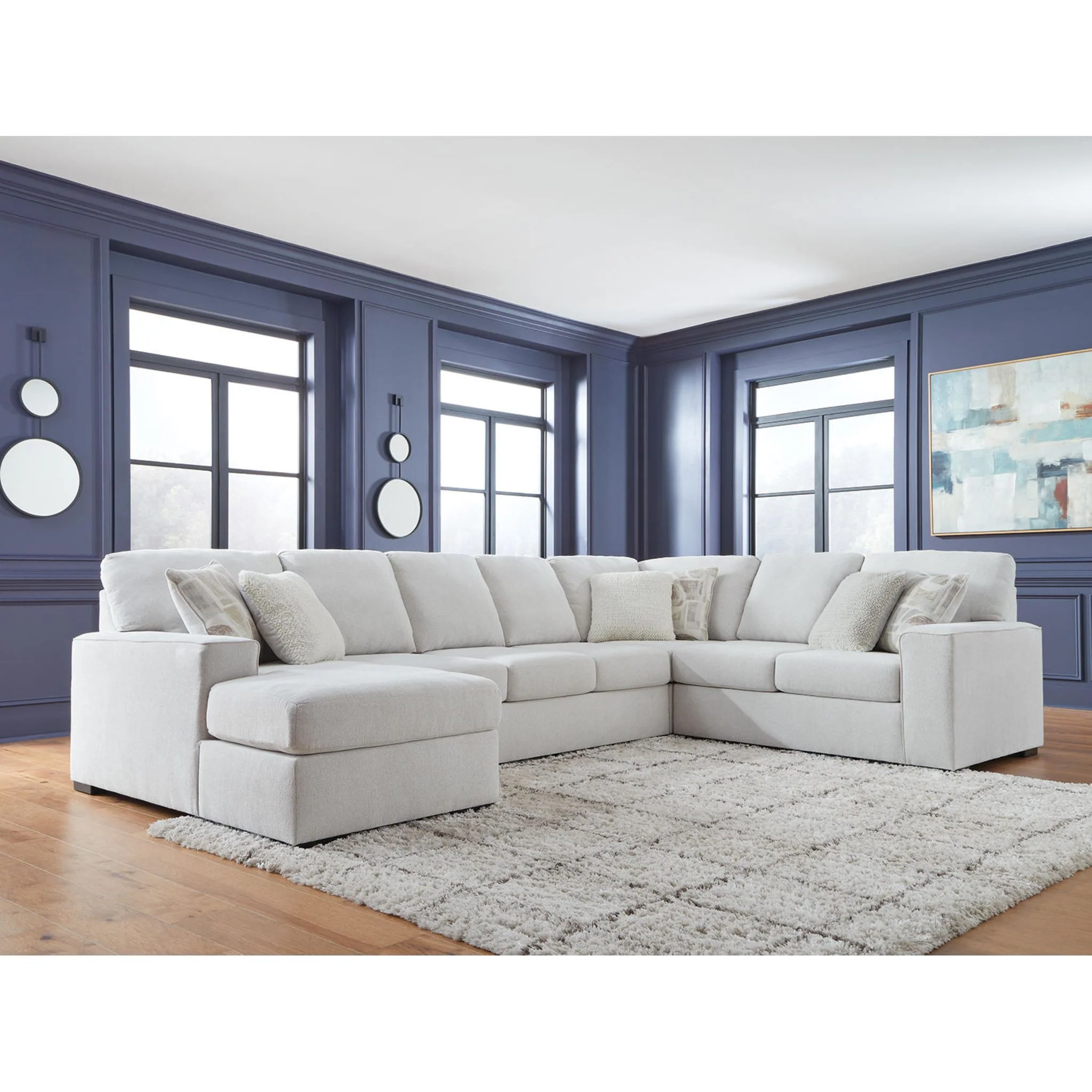Leighelli-Exclusive 4 Piece Sectional with Chaise - Image 8