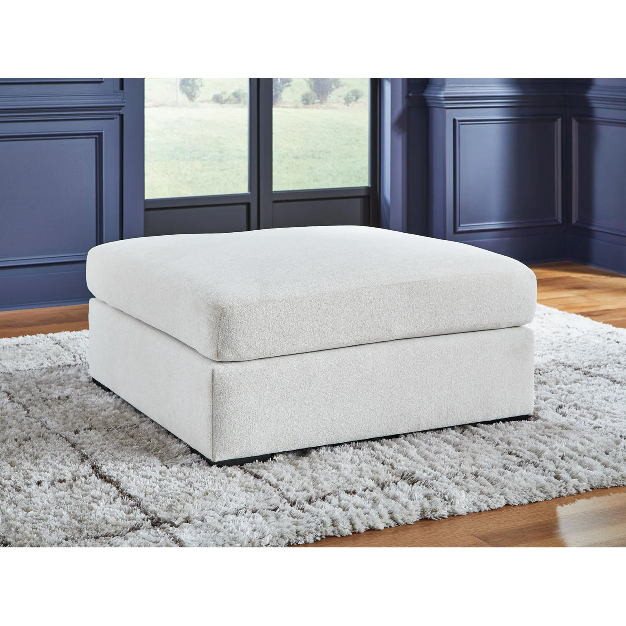 Leighelli-Exclusive Oversized Accent Ottoman - Image 2