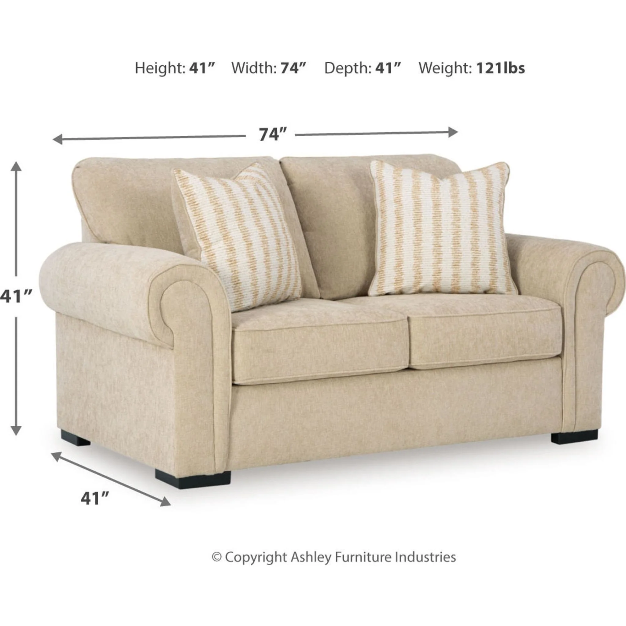 Lerason Loveseat - Image 3