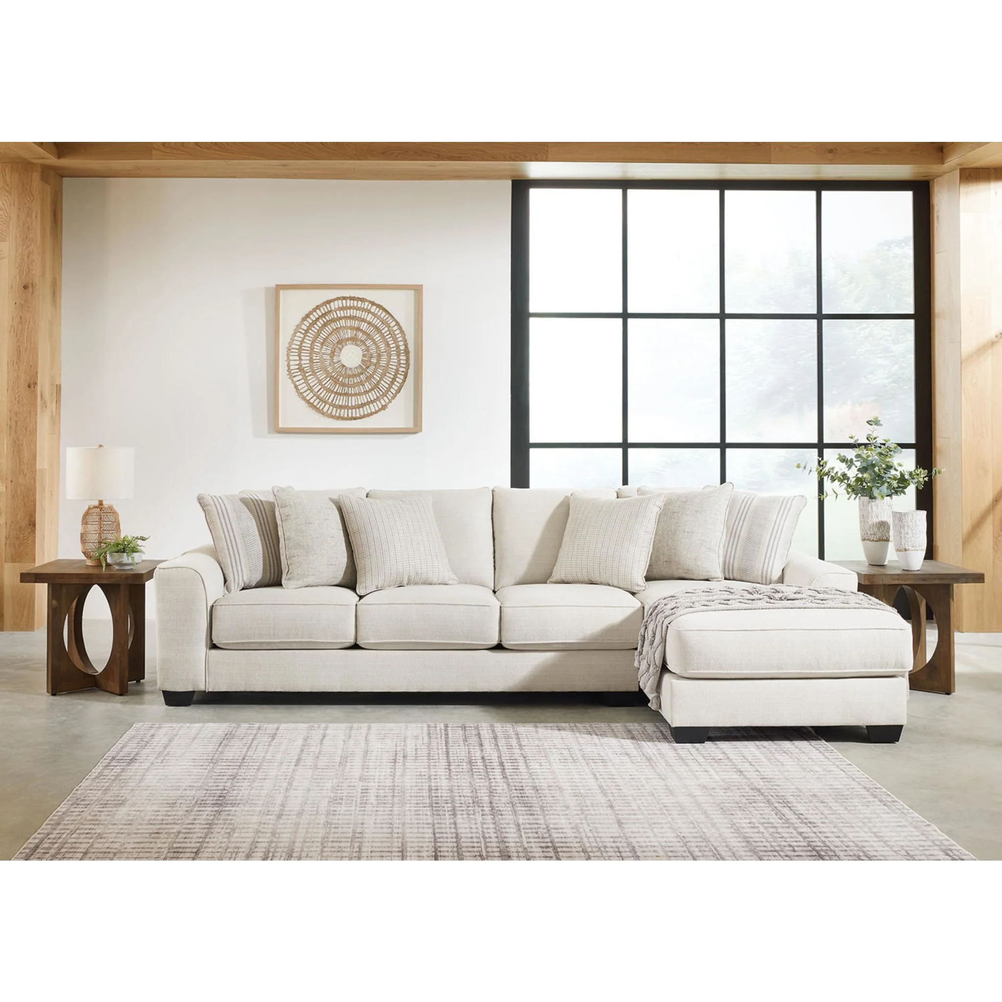 Lerenza-Exclusive 2 Piece Sectional with Chaise - Image 2