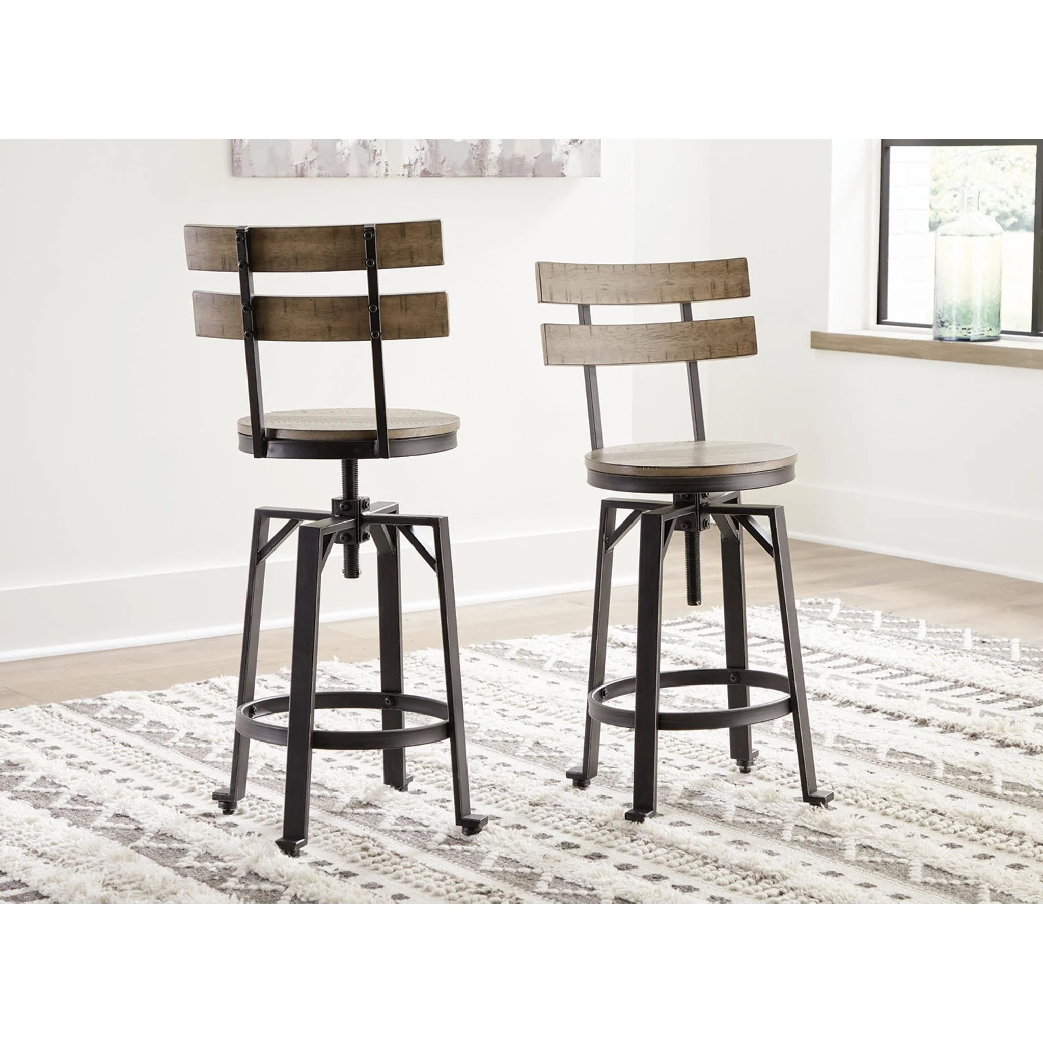 Lesterton Adjustable Height Stool - Image 9