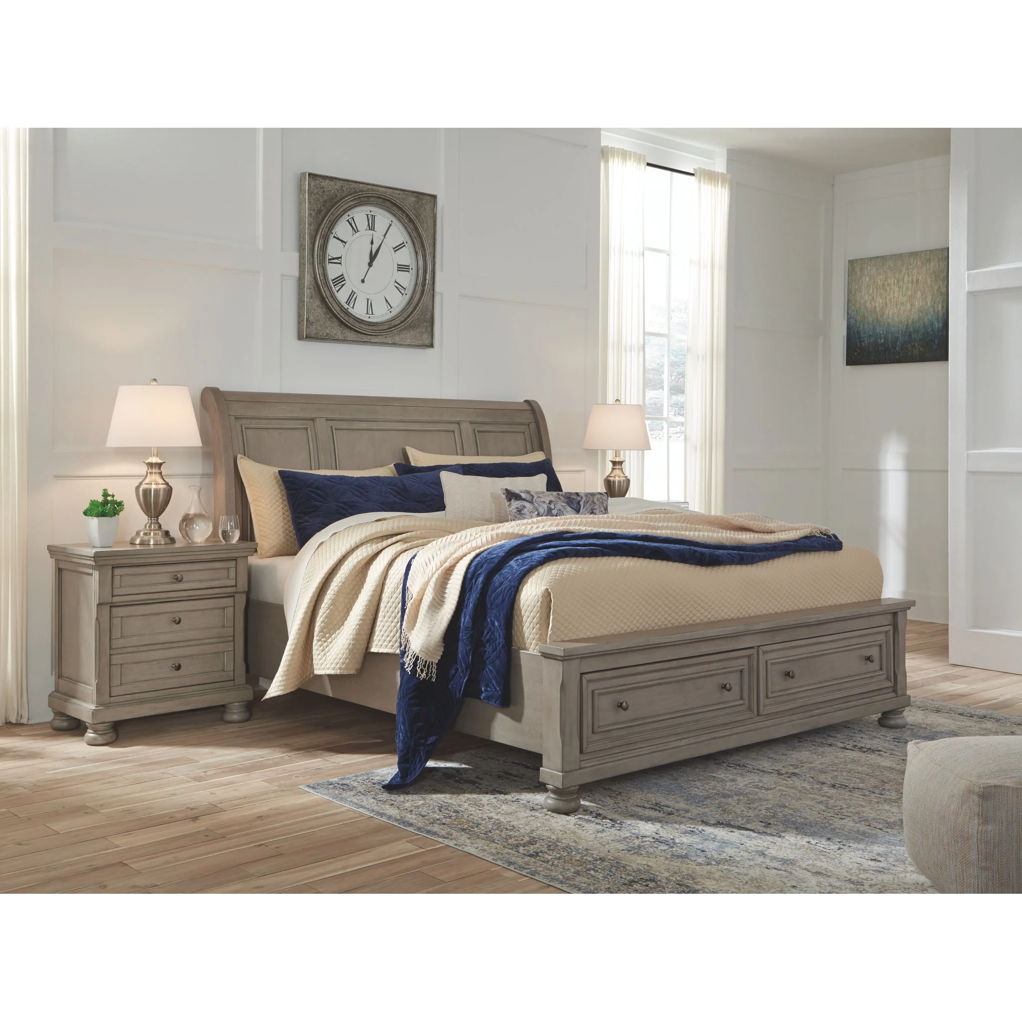 Lettner Sleigh Storage Bed - Image 23