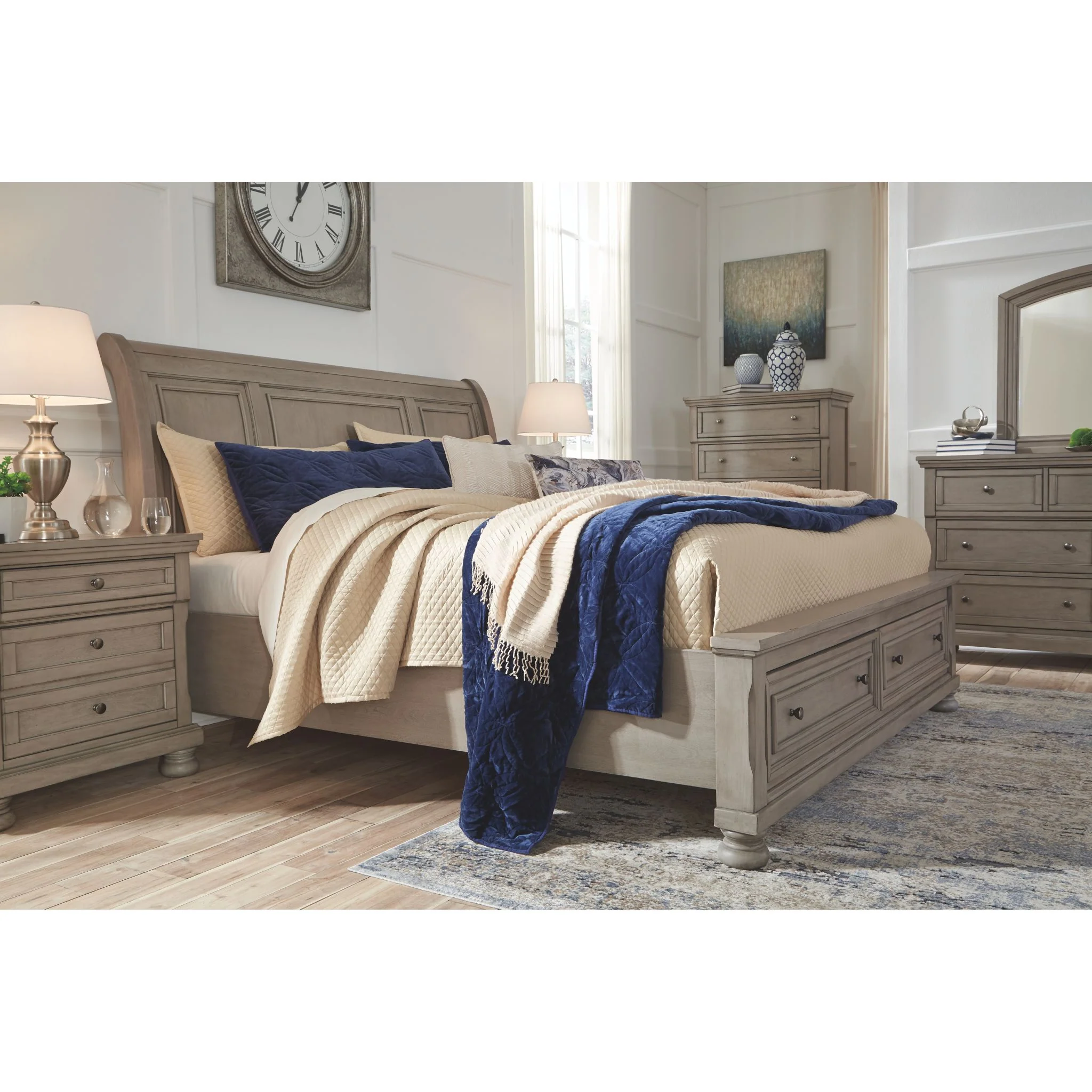 Lettner Sleigh Storage Bed - Image 24