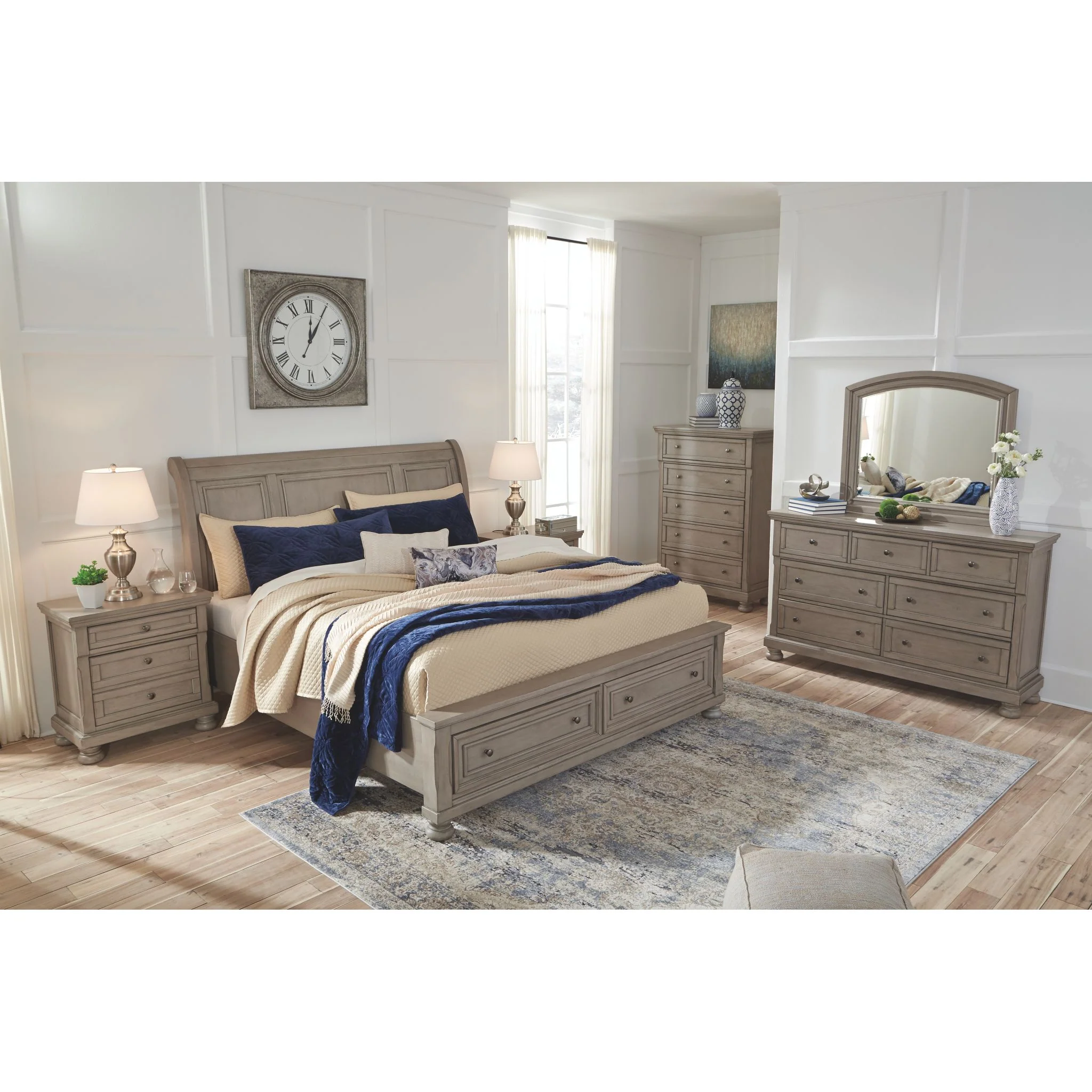 Lettner Sleigh Storage Bed - Image 25