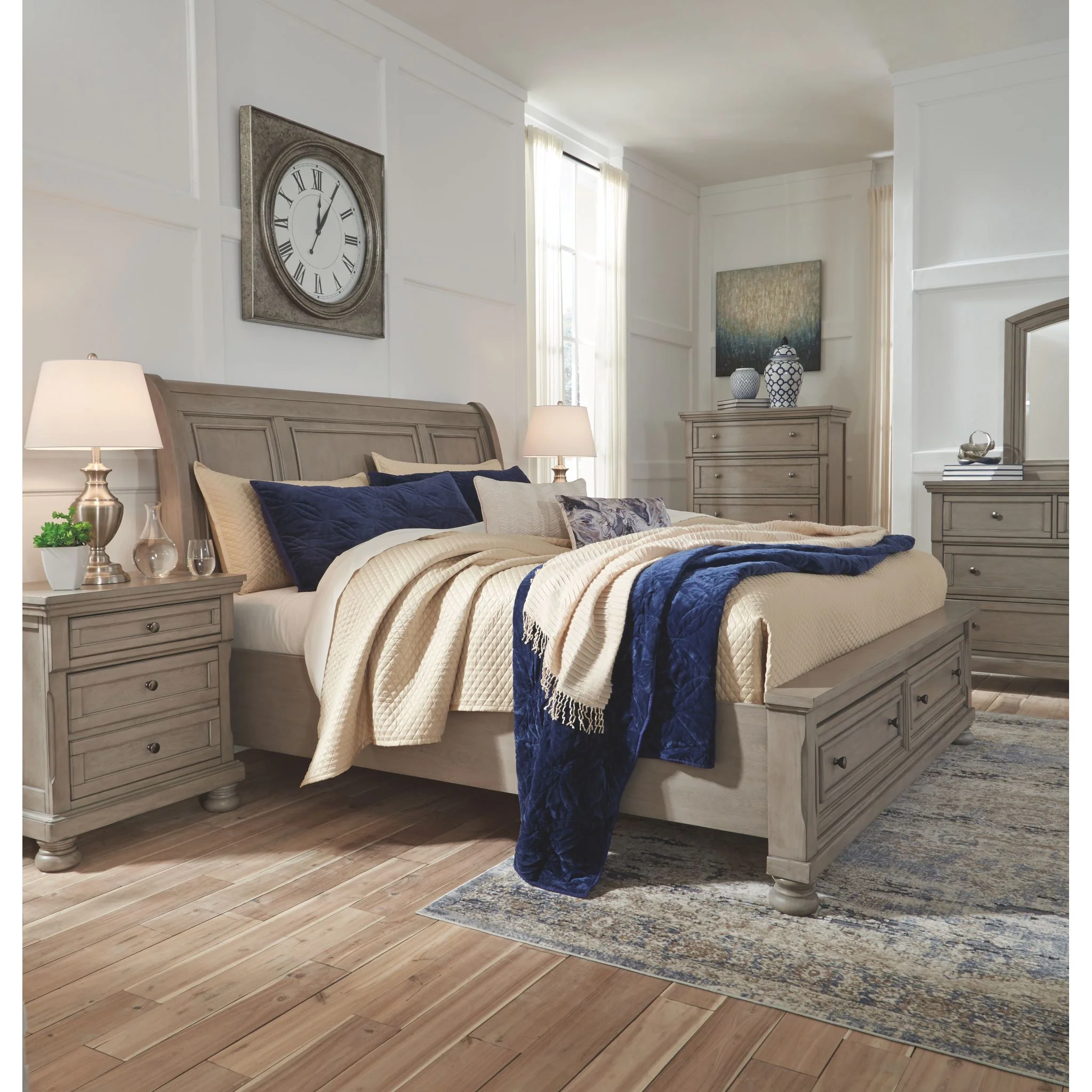 Lettner Sleigh Storage Bed - Image 26