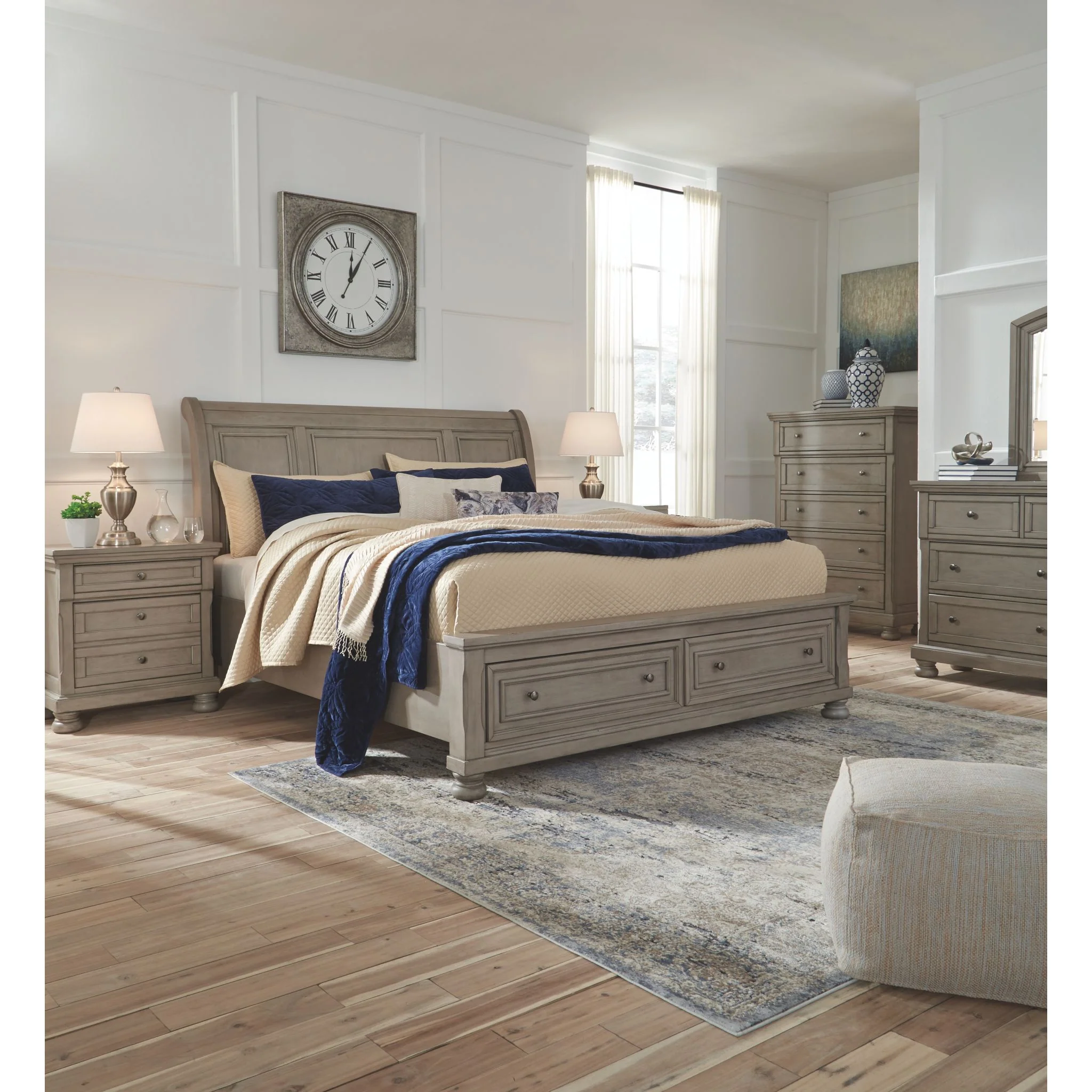 Lettner Sleigh Storage Bed - Image 27