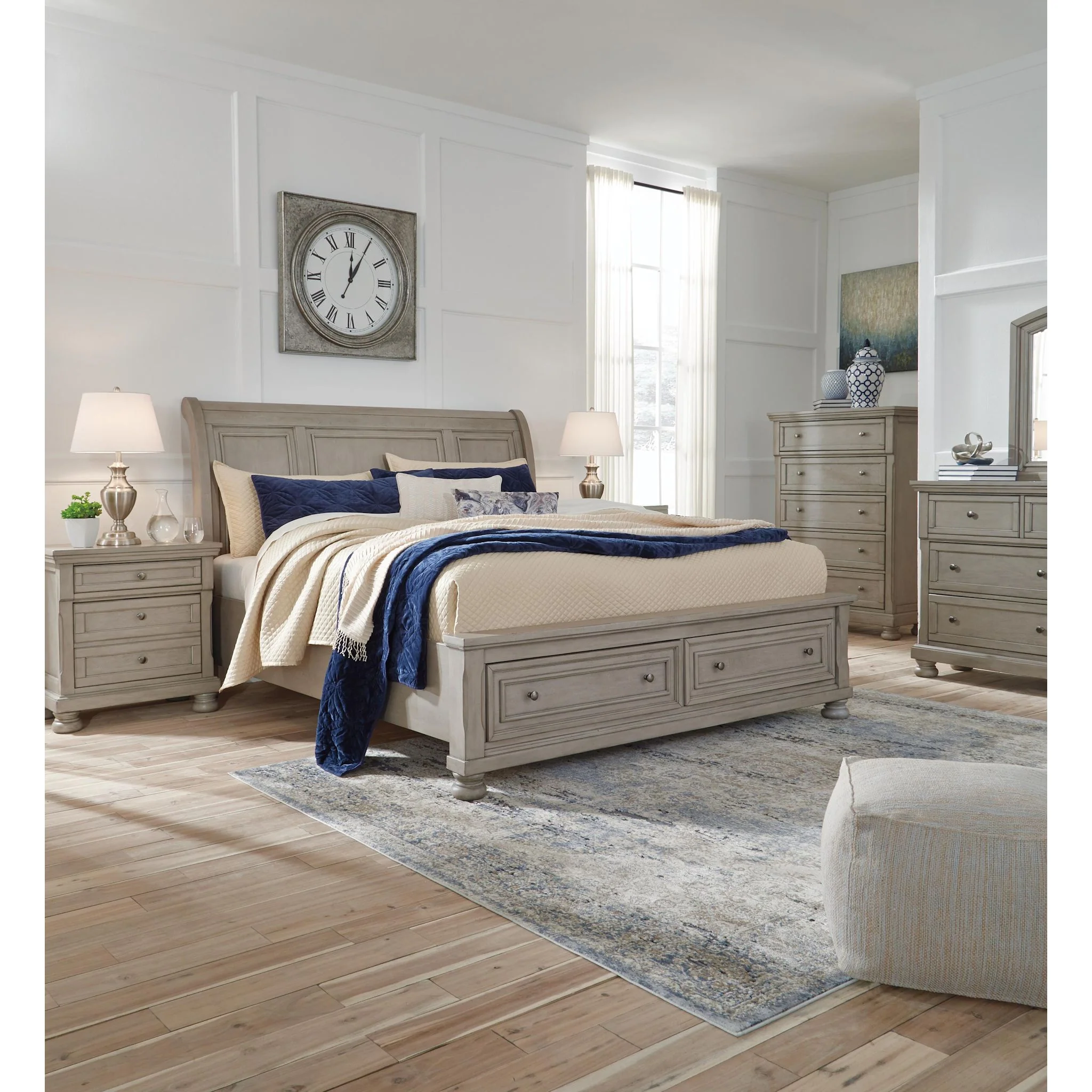 Lettner Sleigh Storage Bed - Image 32