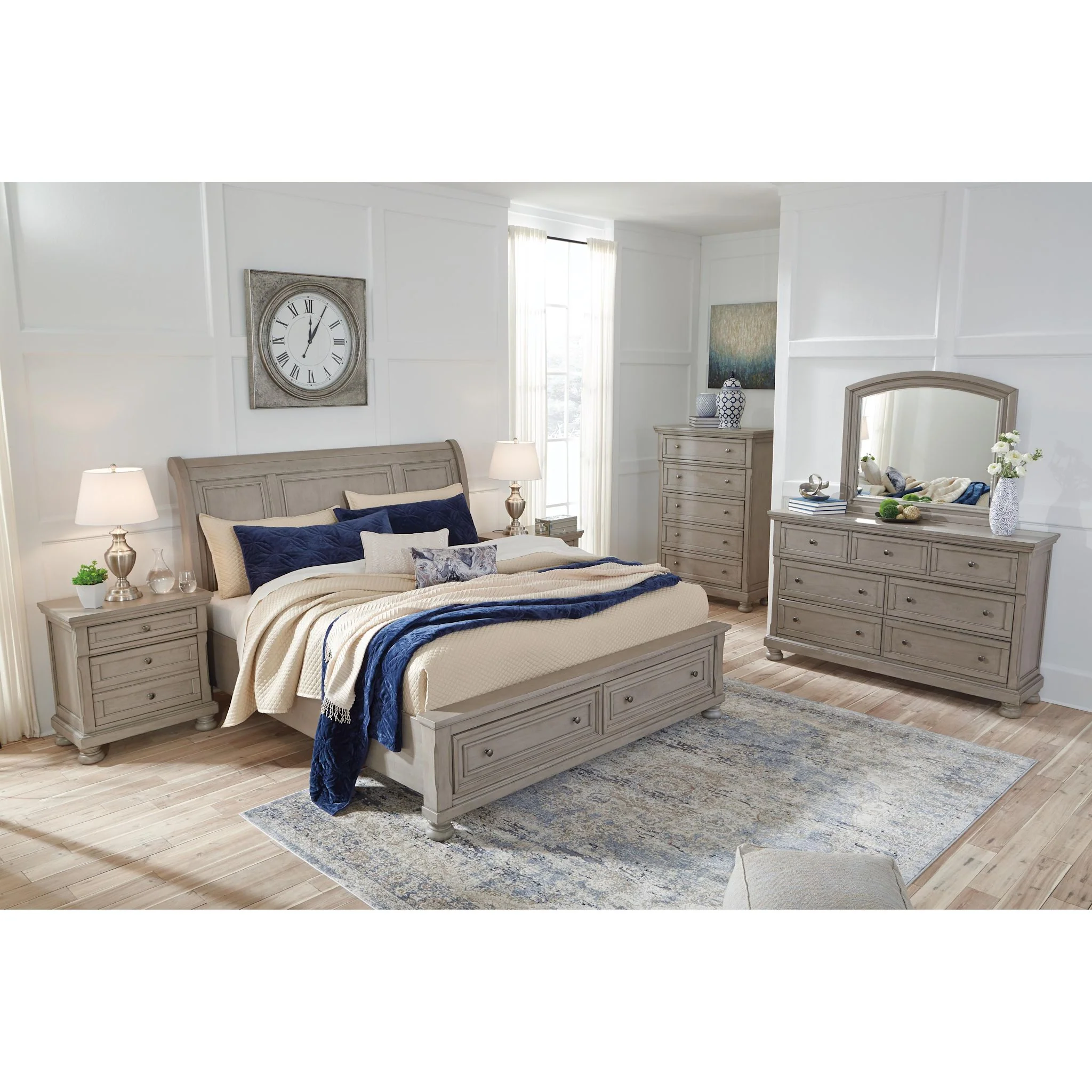 Lettner Sleigh Storage Bed - Image 33