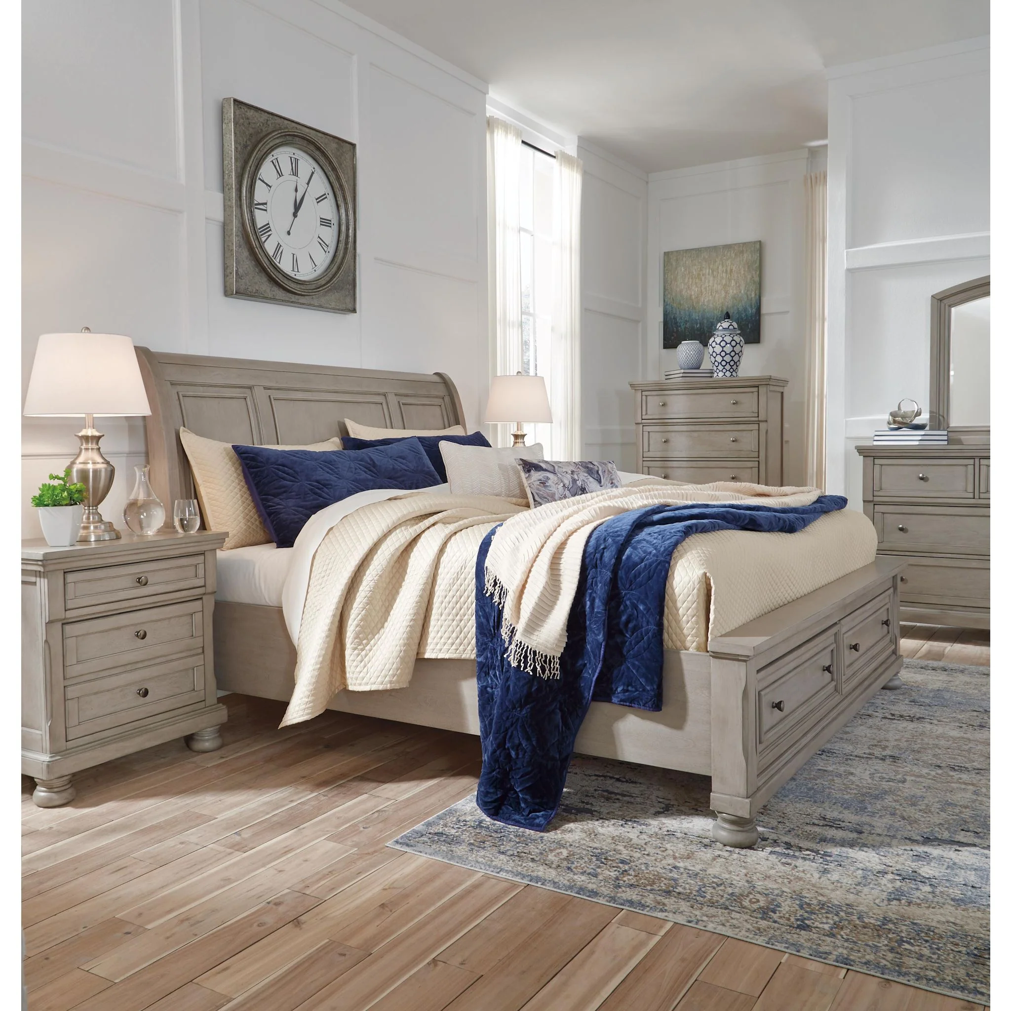 Lettner Sleigh Storage Bed - Image 35