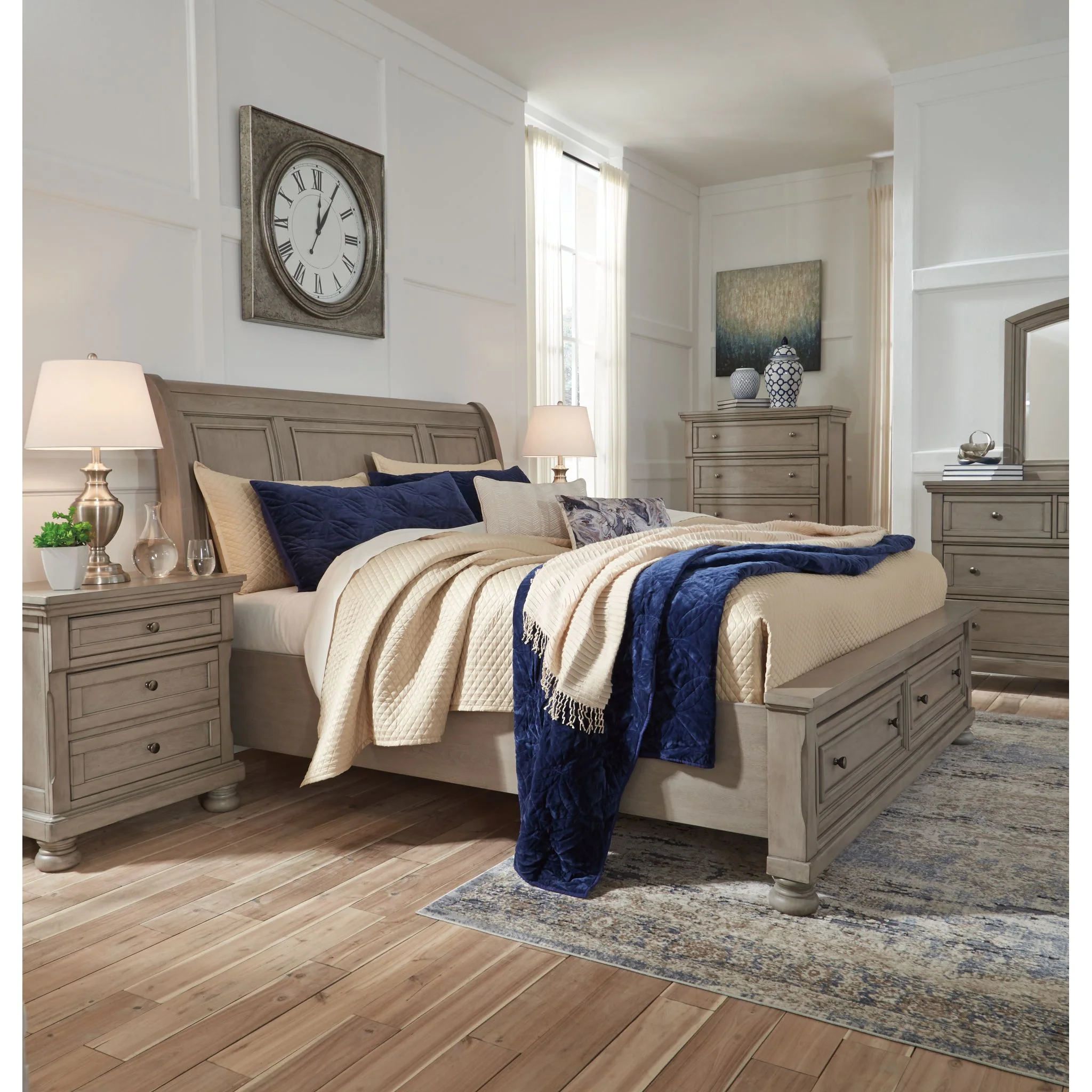 Lettner Sleigh Storage Bed - Image 8