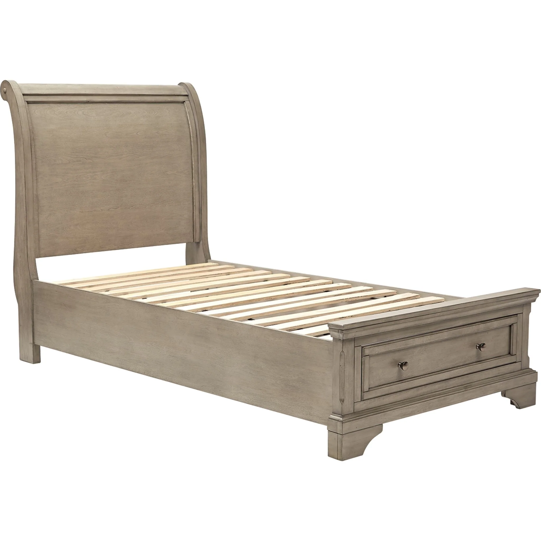 Lettner Twin Sleigh Storage Bed - Image 3