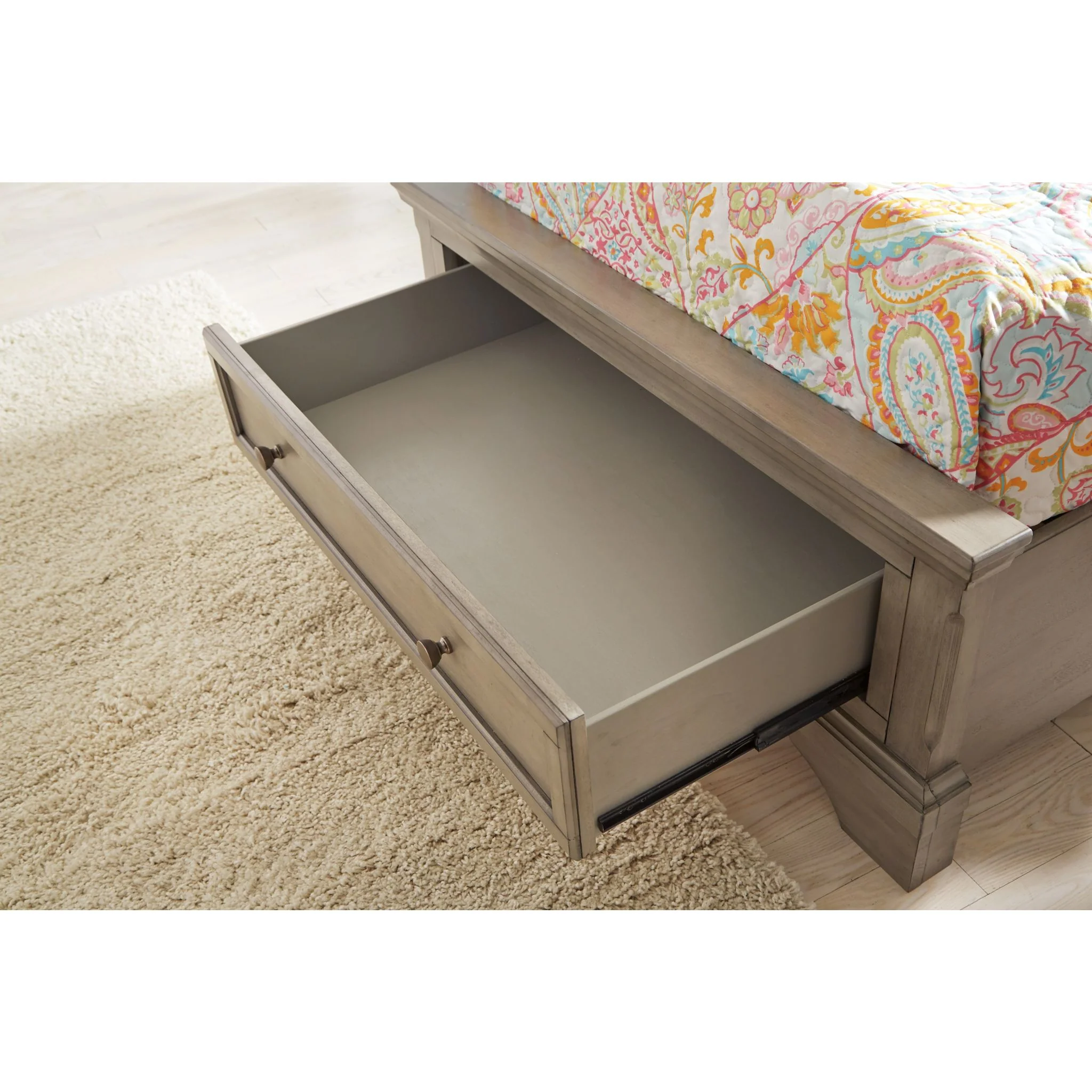 Lettner Twin Sleigh Storage Bed - Image 6