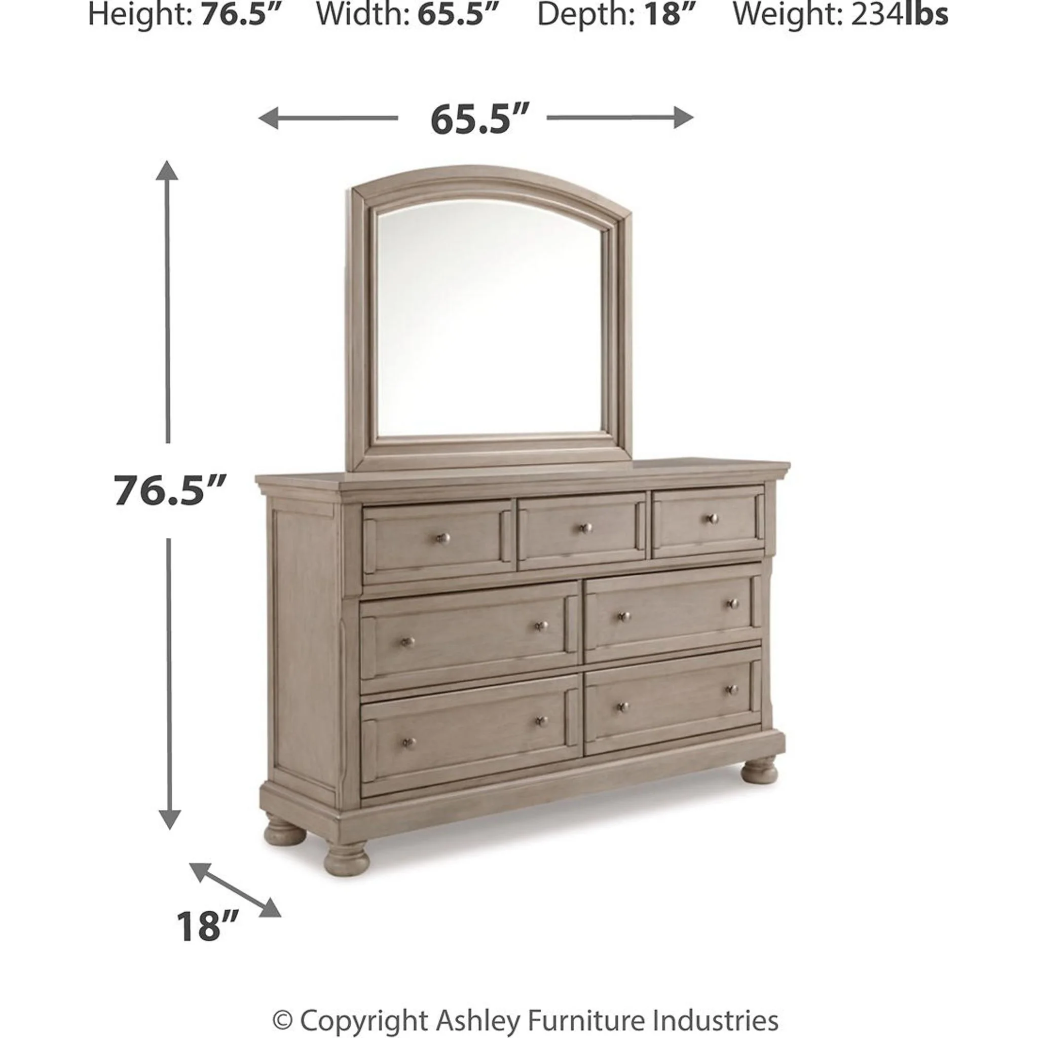 Lettner 5 Piece Panel Bedroom - Image 20