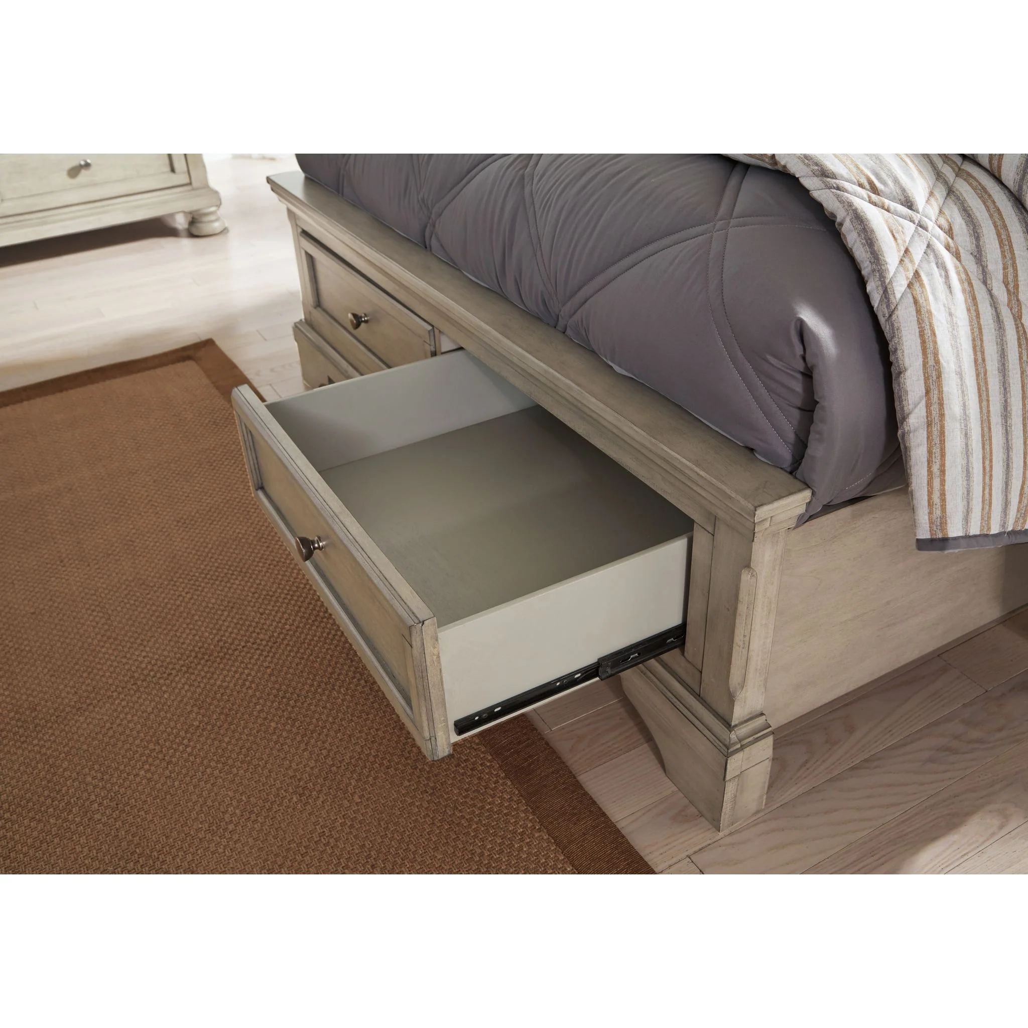 Lettner Full Sleigh Storage Bed - Image 6