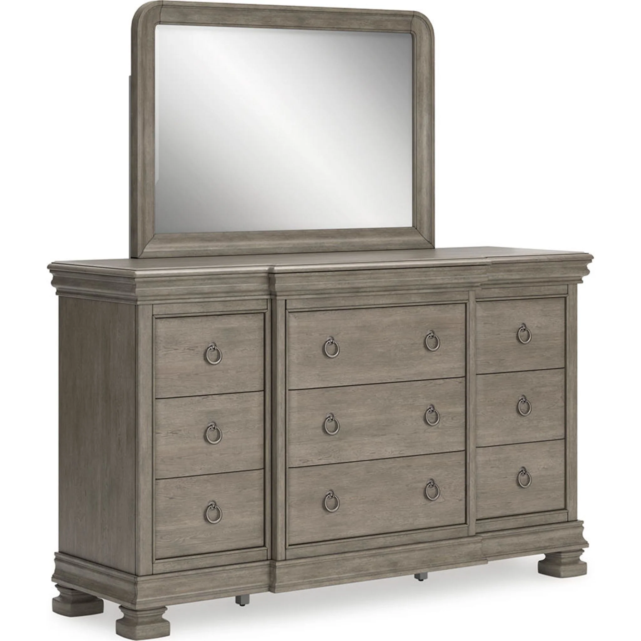 Lexorne 5 Piece King Sleigh Bedroom - Image 5