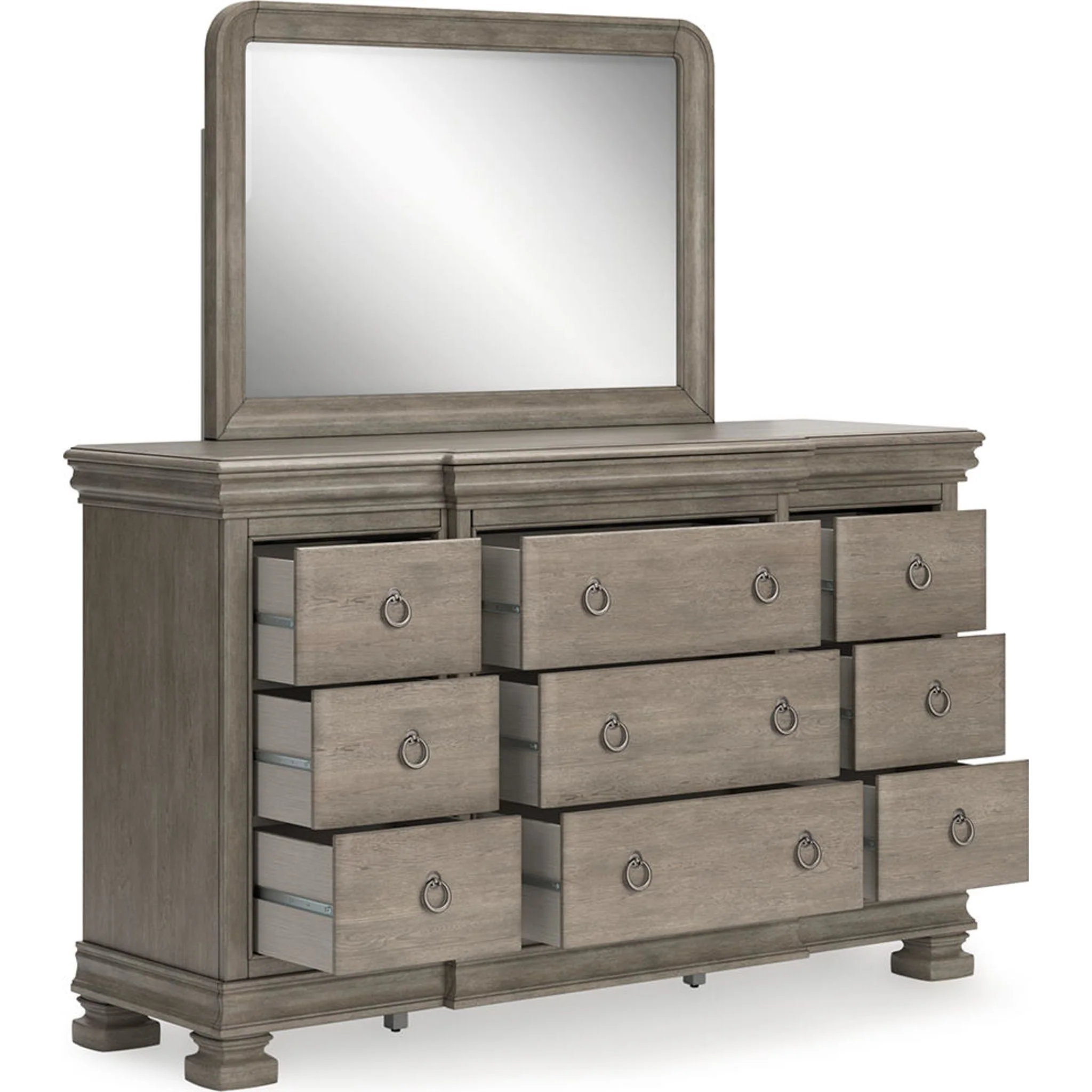 Lexorne Dresser and Mirror - Image 3