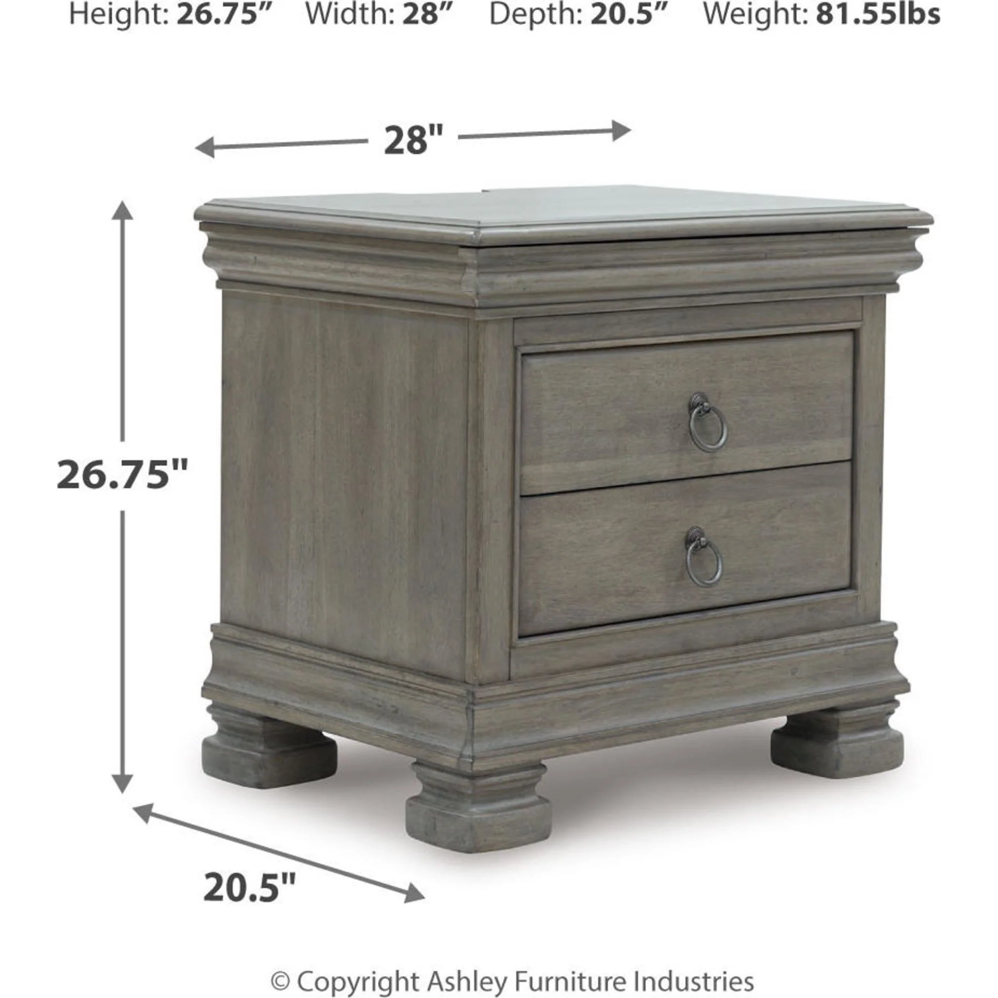 Lexorne Nightstand - Image 14