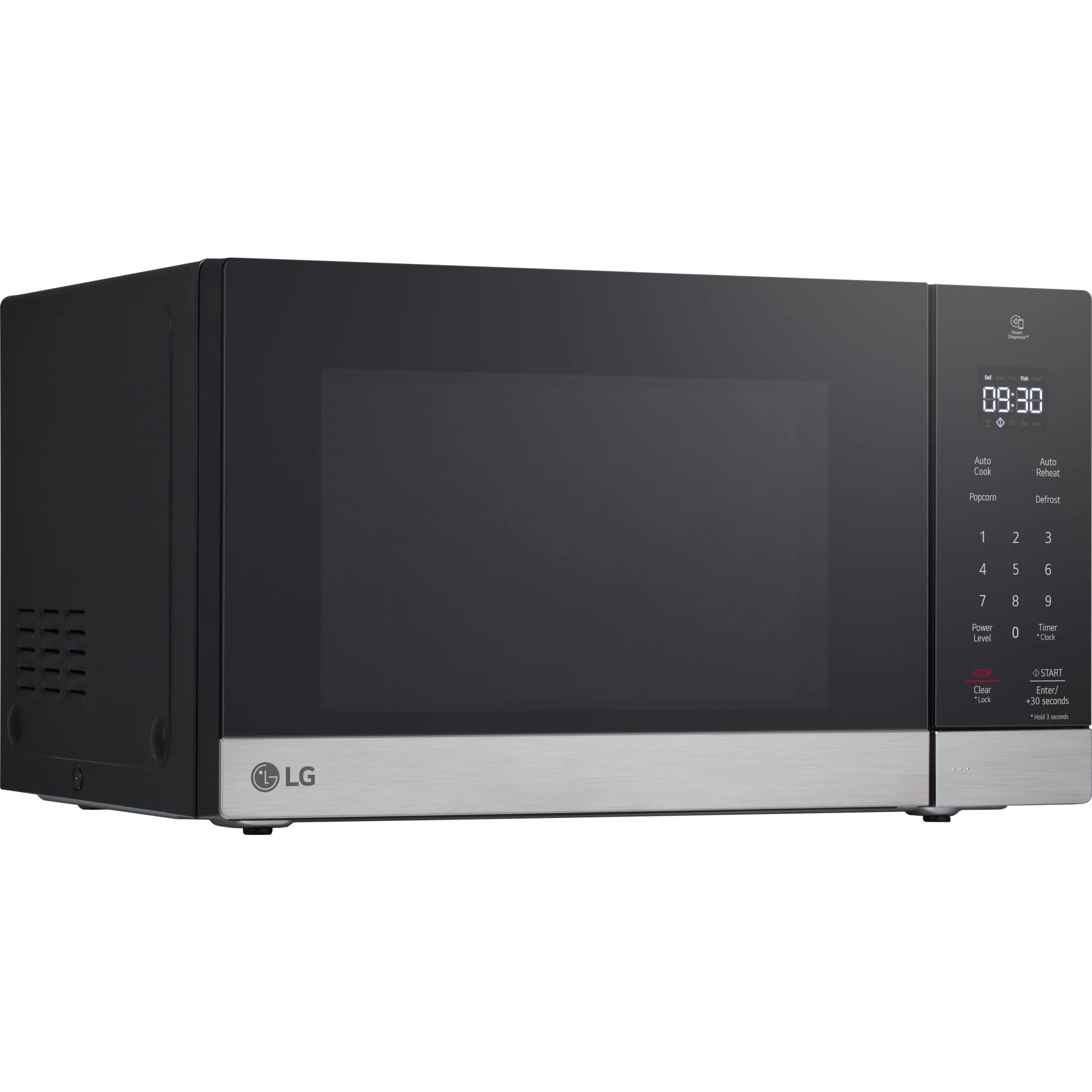 LG 0.9 cu. ft. NeoChef™ Countertop Microwave with Smart Inverter - Stainless (MSER0990S) - Image 4