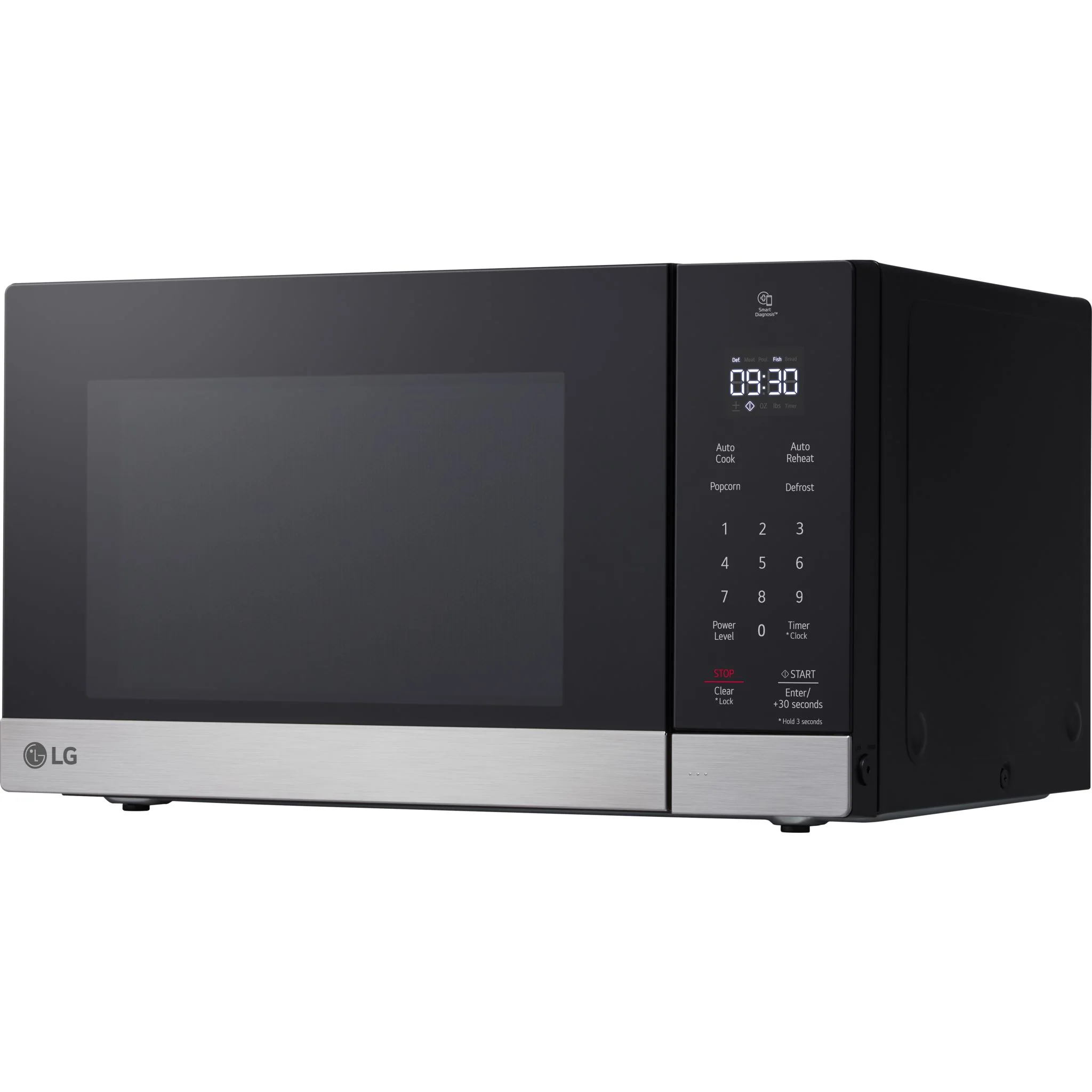 LG 0.9 cu. ft. NeoChef™ Countertop Microwave with Smart Inverter - Stainless (MSER0990S) - Image 5