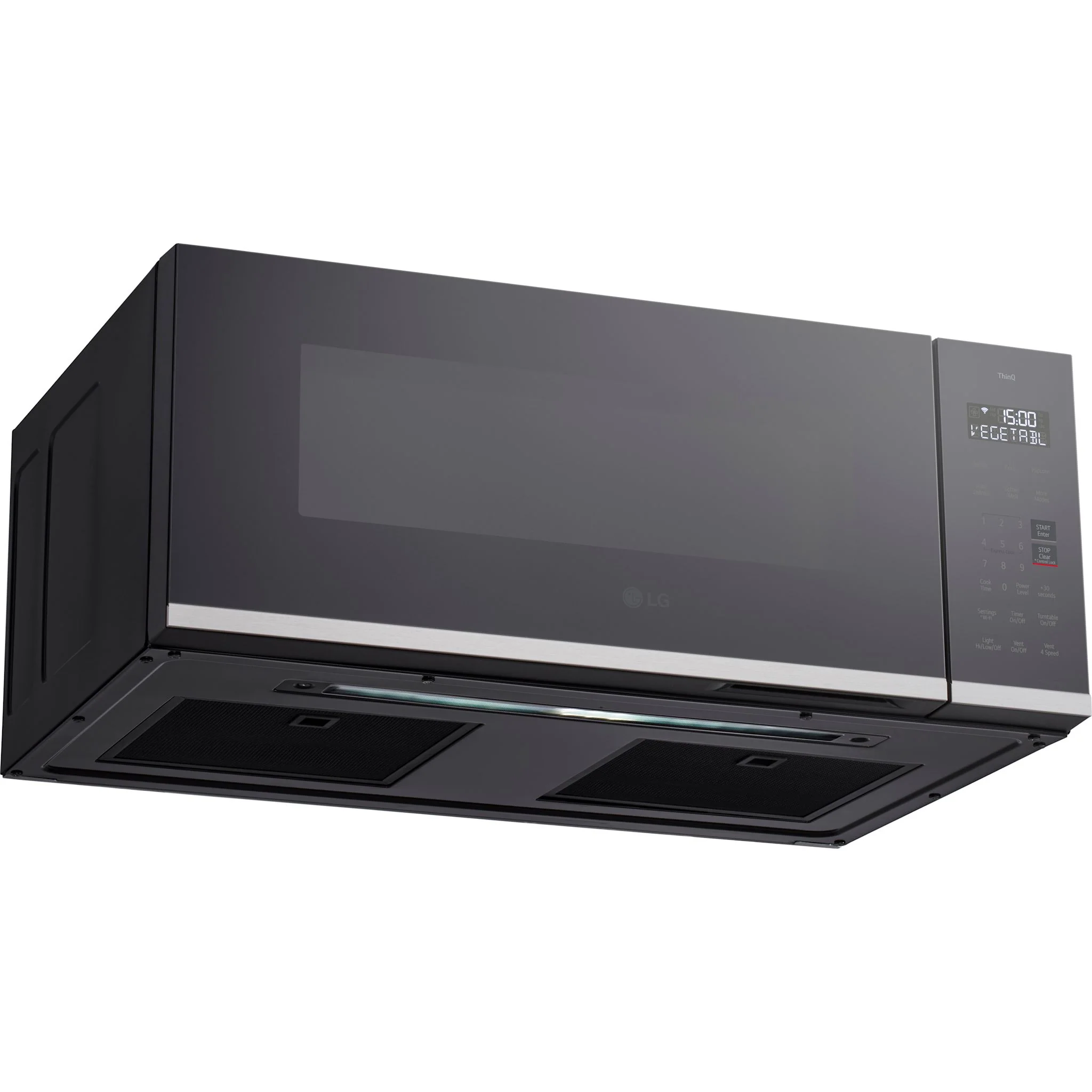 LG 1.3 cu. ft. Smart Low Profile Over-the-Range Microwave Oven - Stainless (MVEF1323F) - Image 5