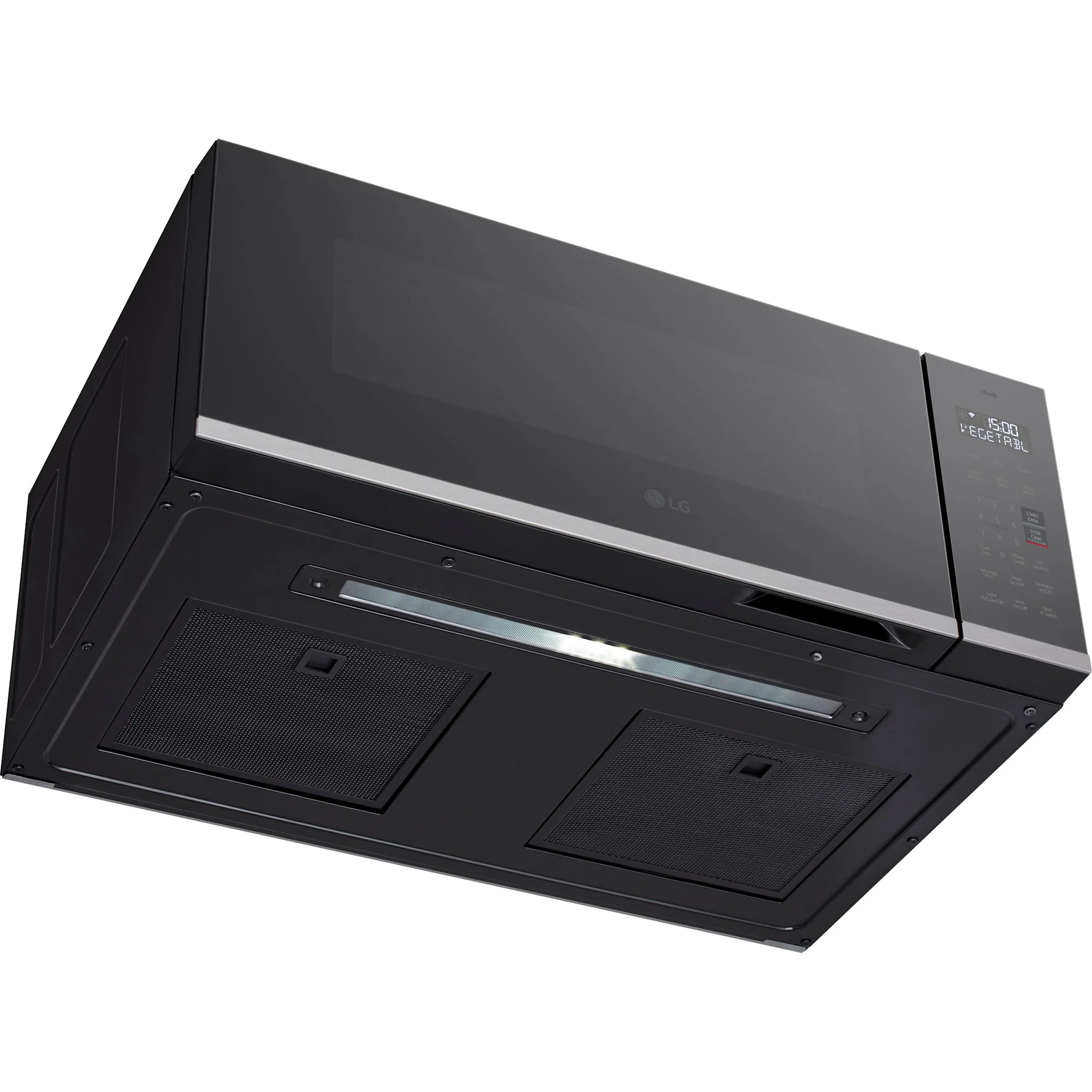 LG 1.3 cu. ft. Smart Low Profile Over-the-Range Microwave Oven - Stainless (MVEF1323F) - Image 6