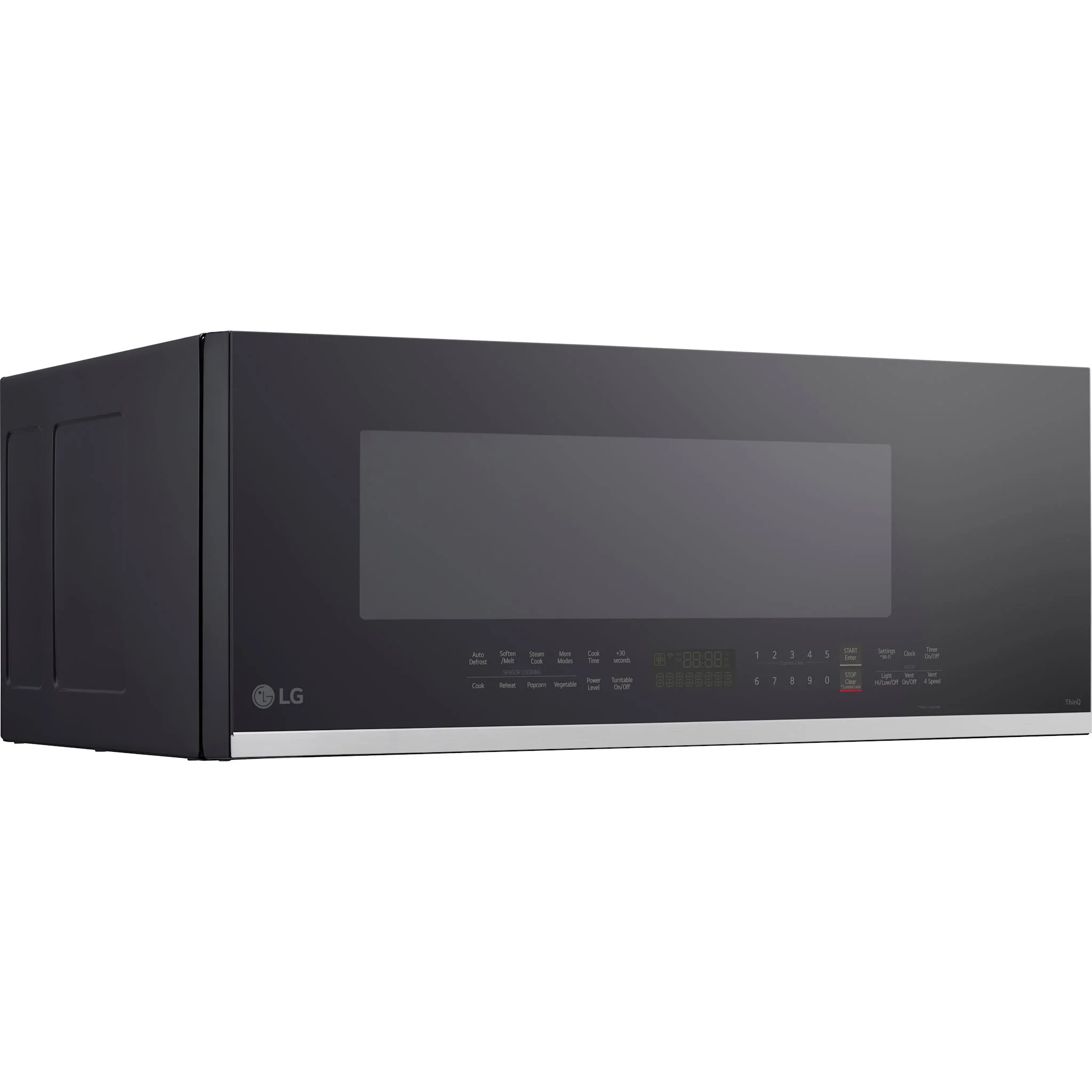 LG 1.3 cu. ft. Smart Low Profile Over-the-Range Microwave Oven with Sensor Cook - Stainless (MVEF1337F) - Image 11