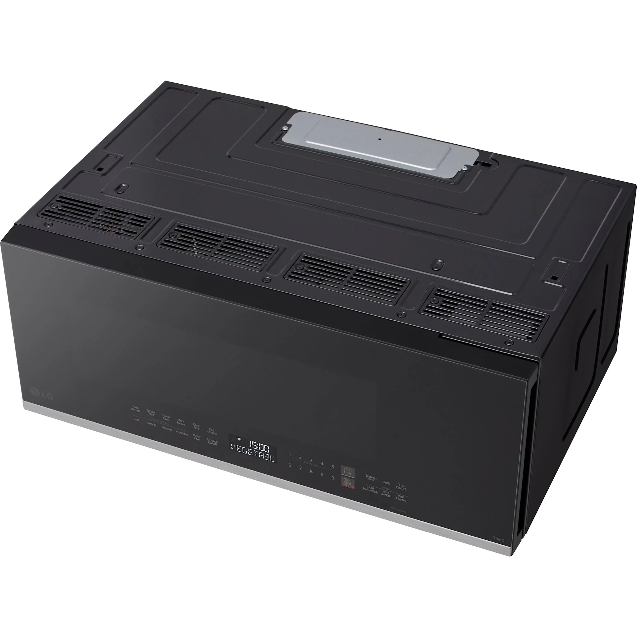 LG 1.3 cu. ft. Smart Low Profile Over-the-Range Microwave Oven with Sensor Cook - Stainless (MVEF1337F) - Image 5