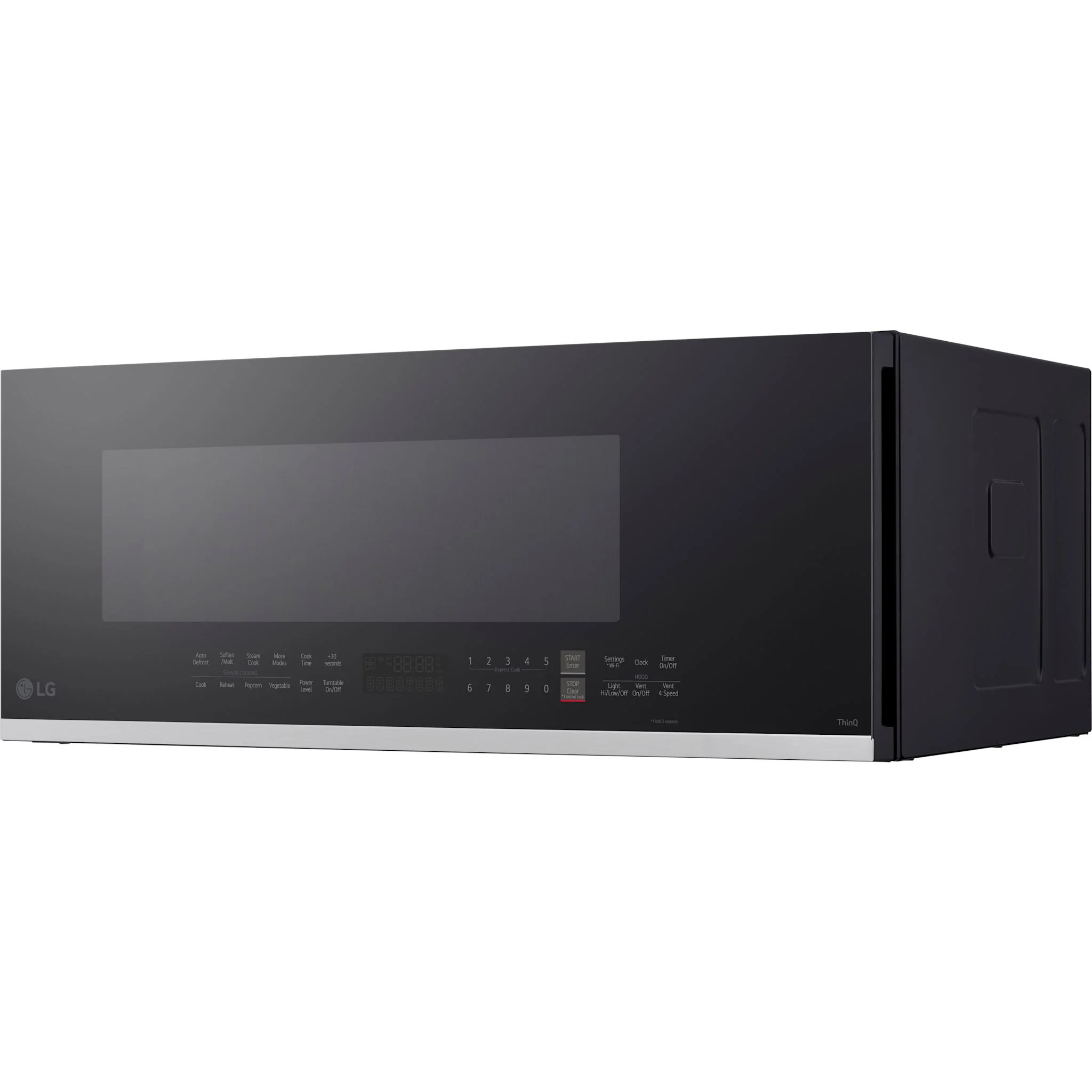 LG 1.3 cu. ft. Smart Low Profile Over-the-Range Microwave Oven with Sensor Cook - Stainless (MVEF1337F) - Image 6