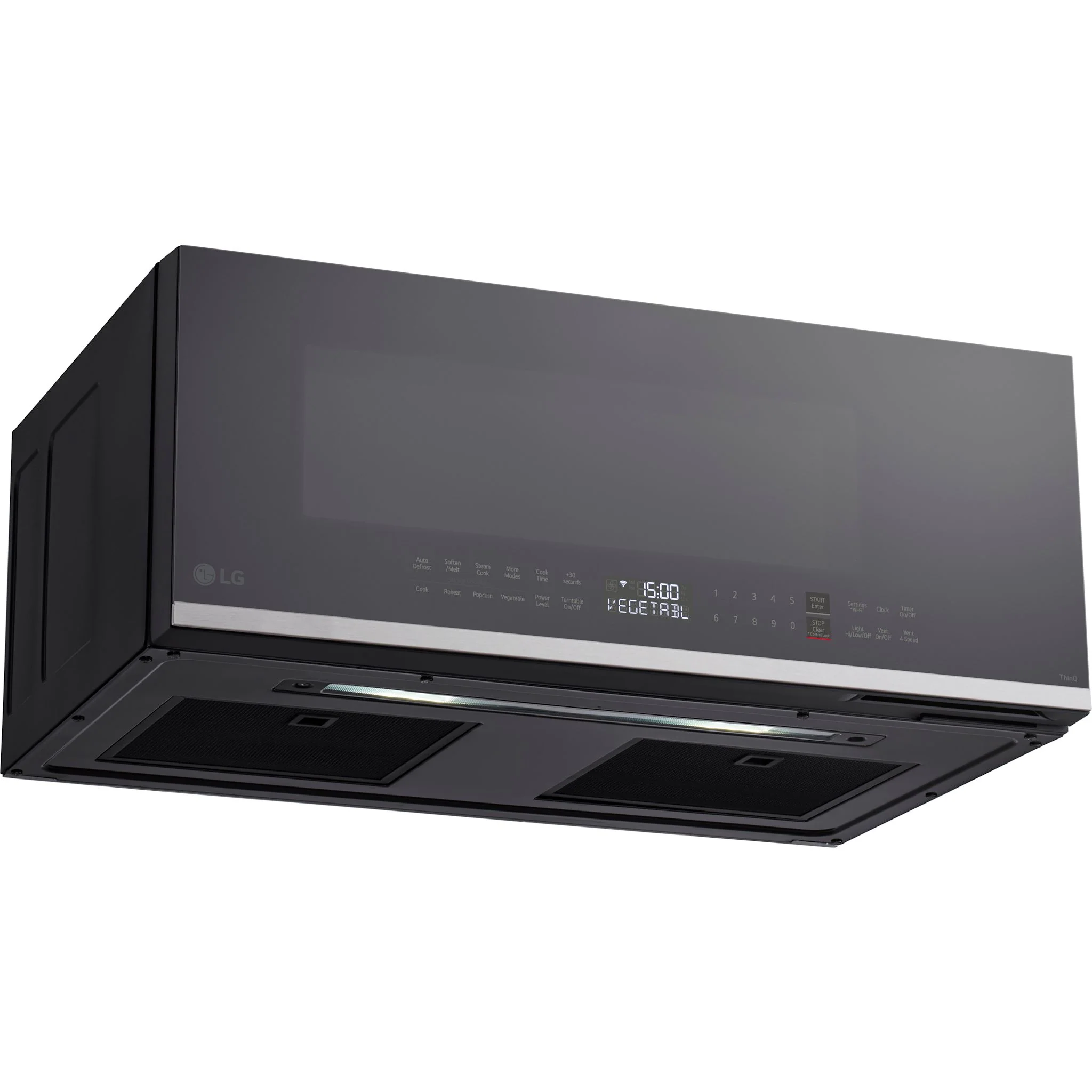 LG 1.3 cu. ft. Smart Low Profile Over-the-Range Microwave Oven with Sensor Cook - Stainless (MVEF1337F) - Image 8