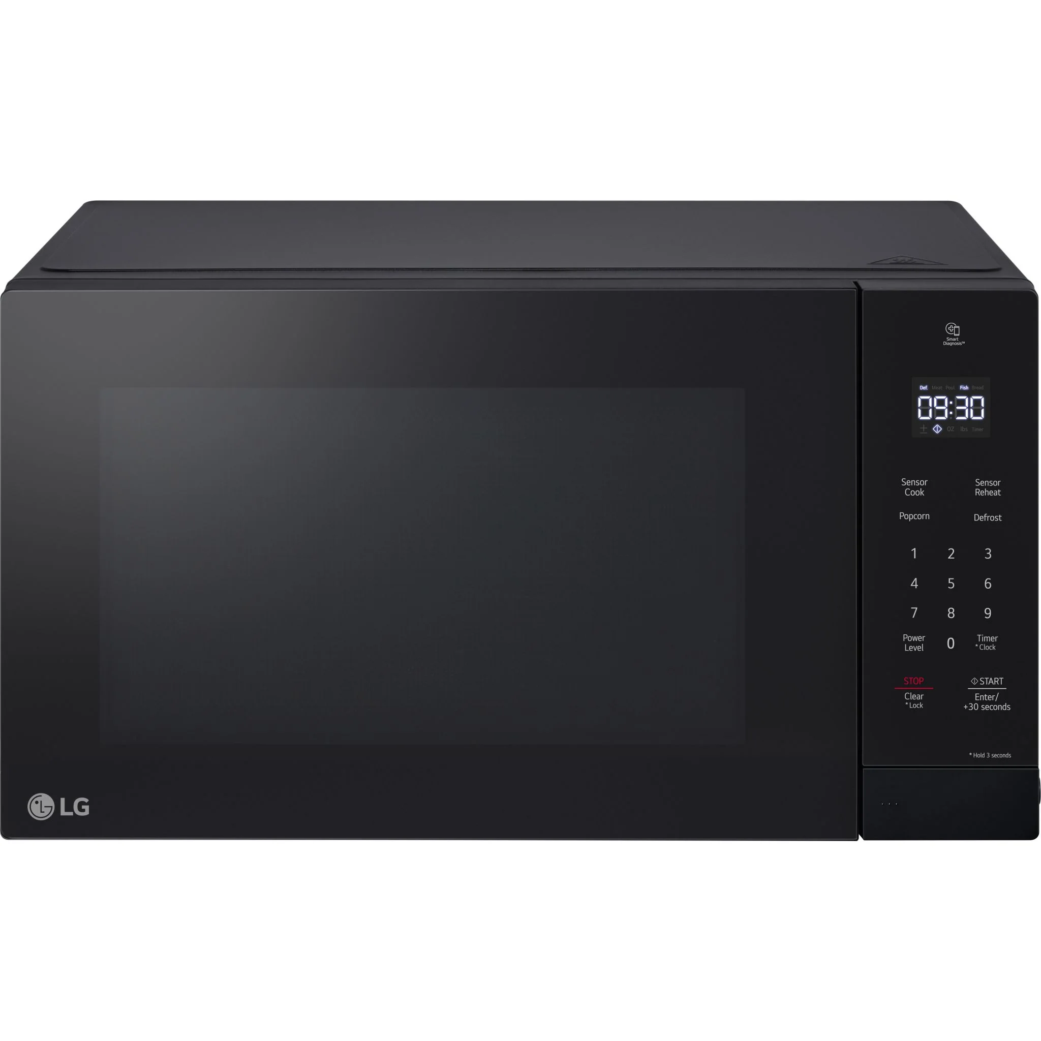 LG 1.5 cu. ft. NeoChef™ Countertop Microwave - Stainless Steel - BLACK (MSER1590B) - Image 10