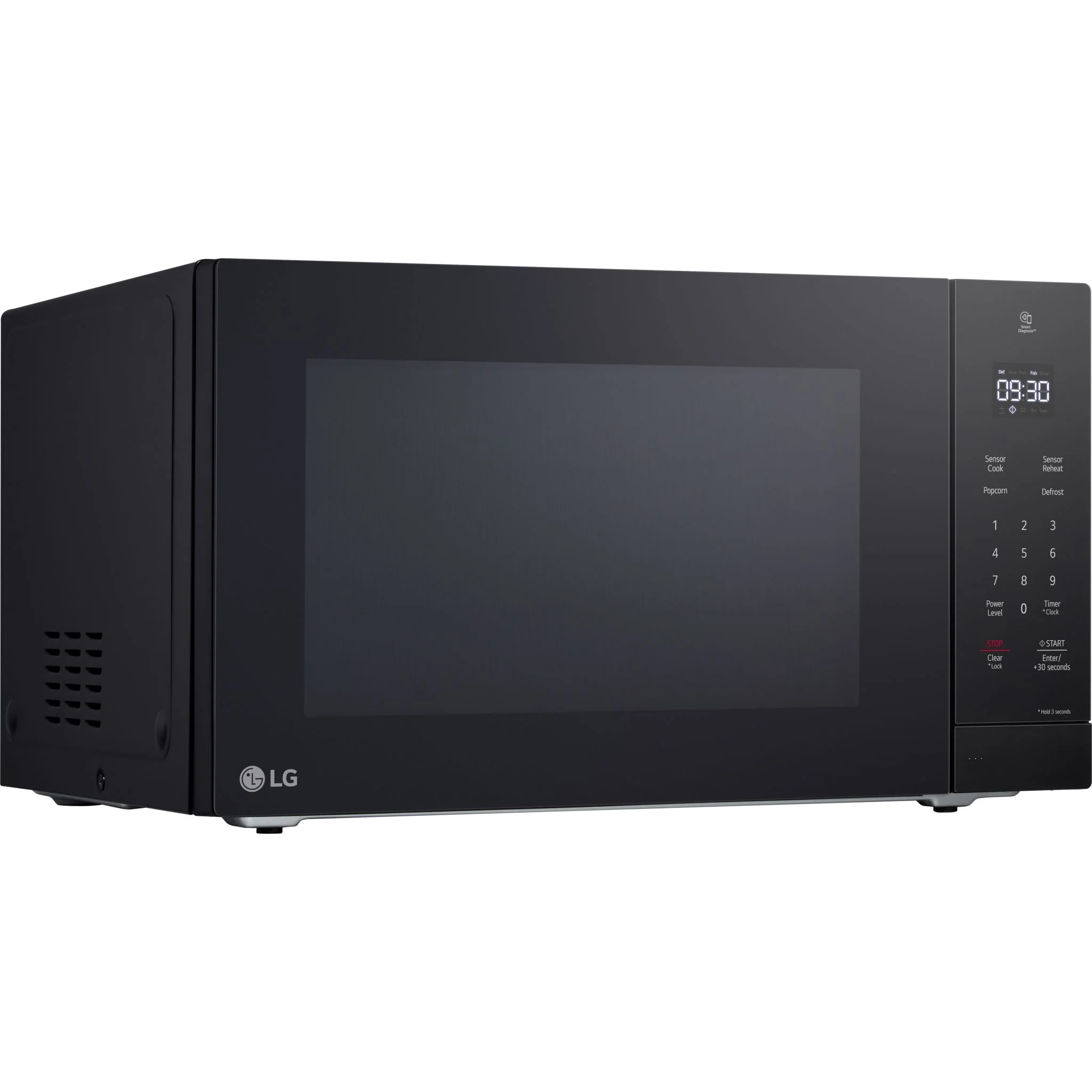 LG 1.5 cu. ft. NeoChef™ Countertop Microwave - Stainless Steel - BLACK (MSER1590B) - Image 2
