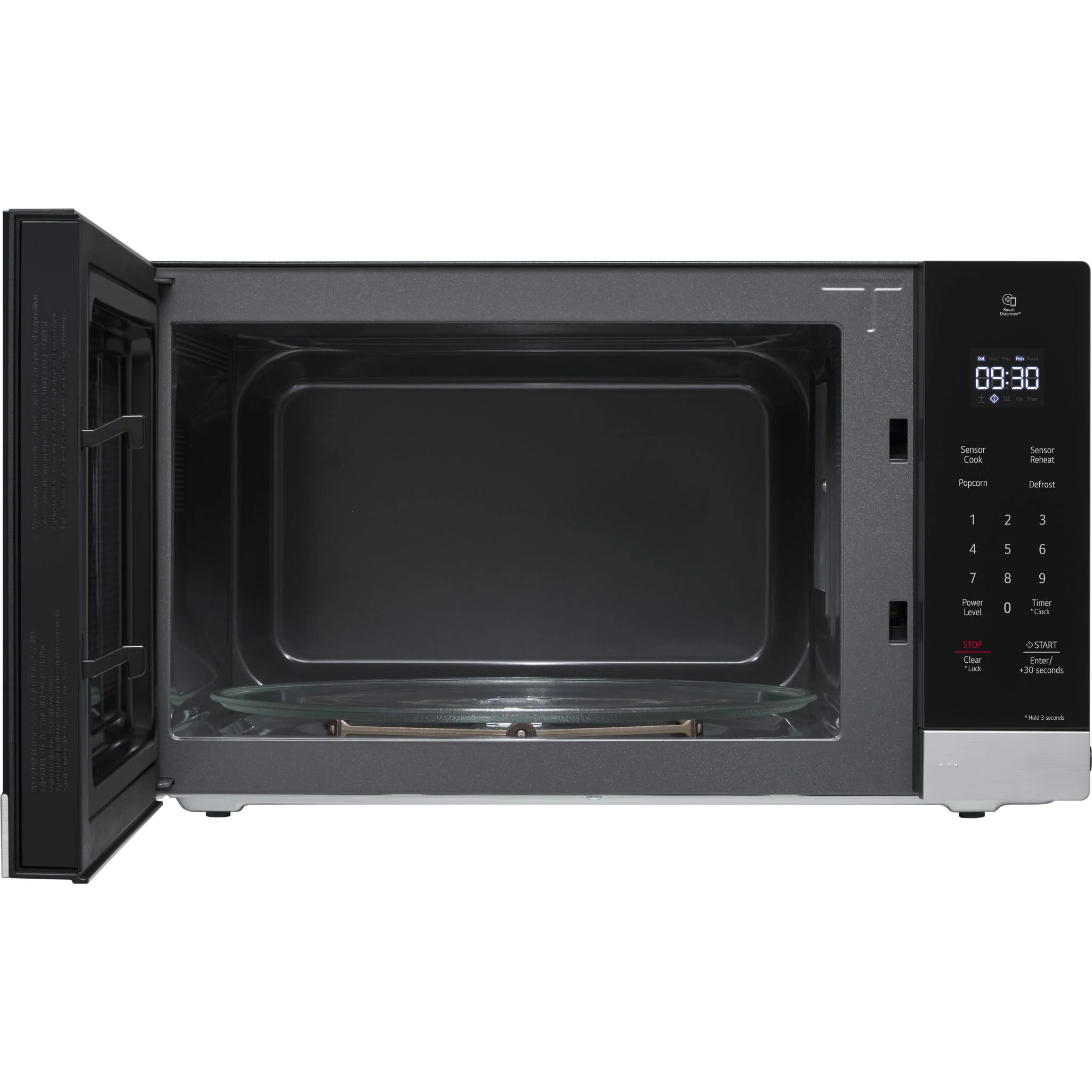 LG 1.5 cu. ft. NeoChef™ Countertop Microwave with Smart Inverter and Sensor Cooking - Stainless (MSER1590S) - Image 4
