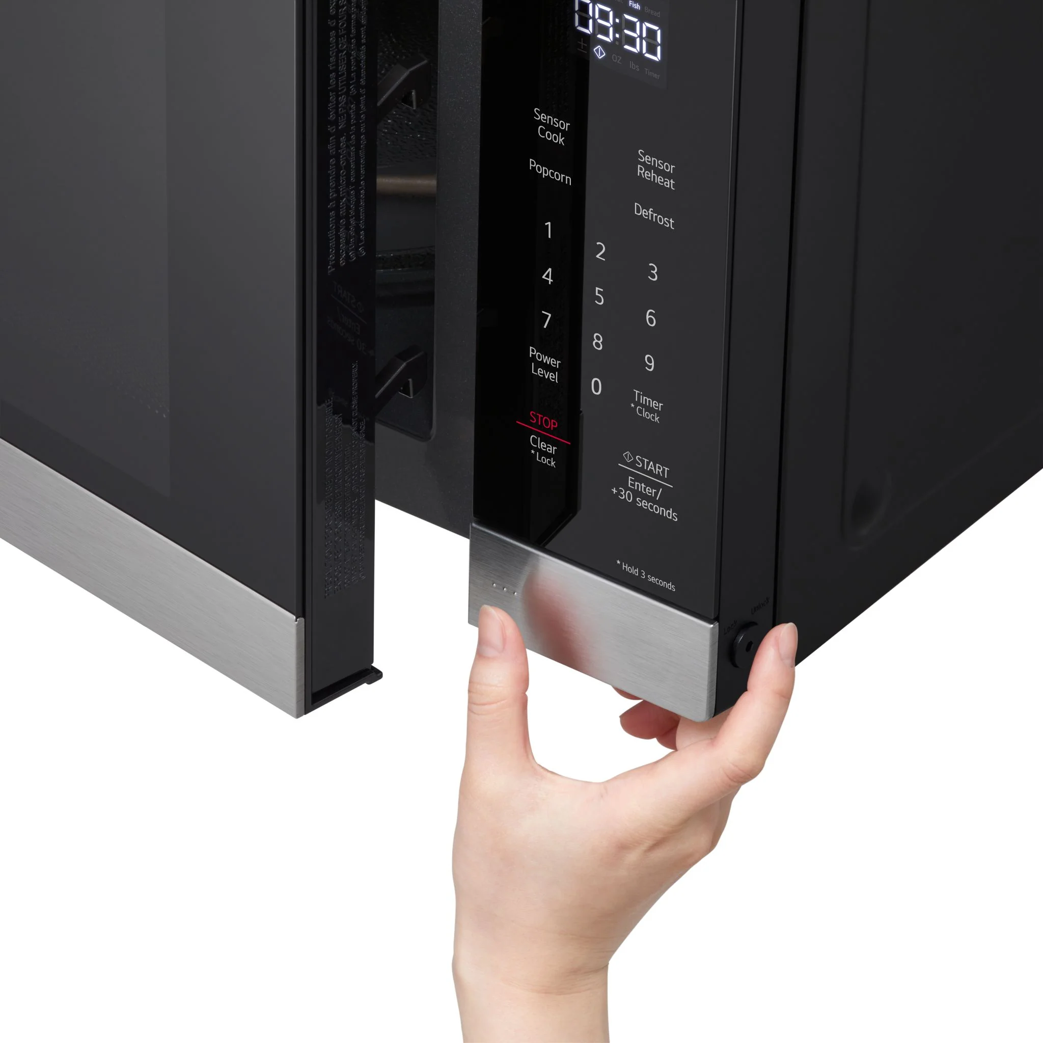 LG 1.5 cu. ft. NeoChef™ Countertop Microwave with Smart Inverter and Sensor Cooking - Stainless (MSER1590S) - Image 6