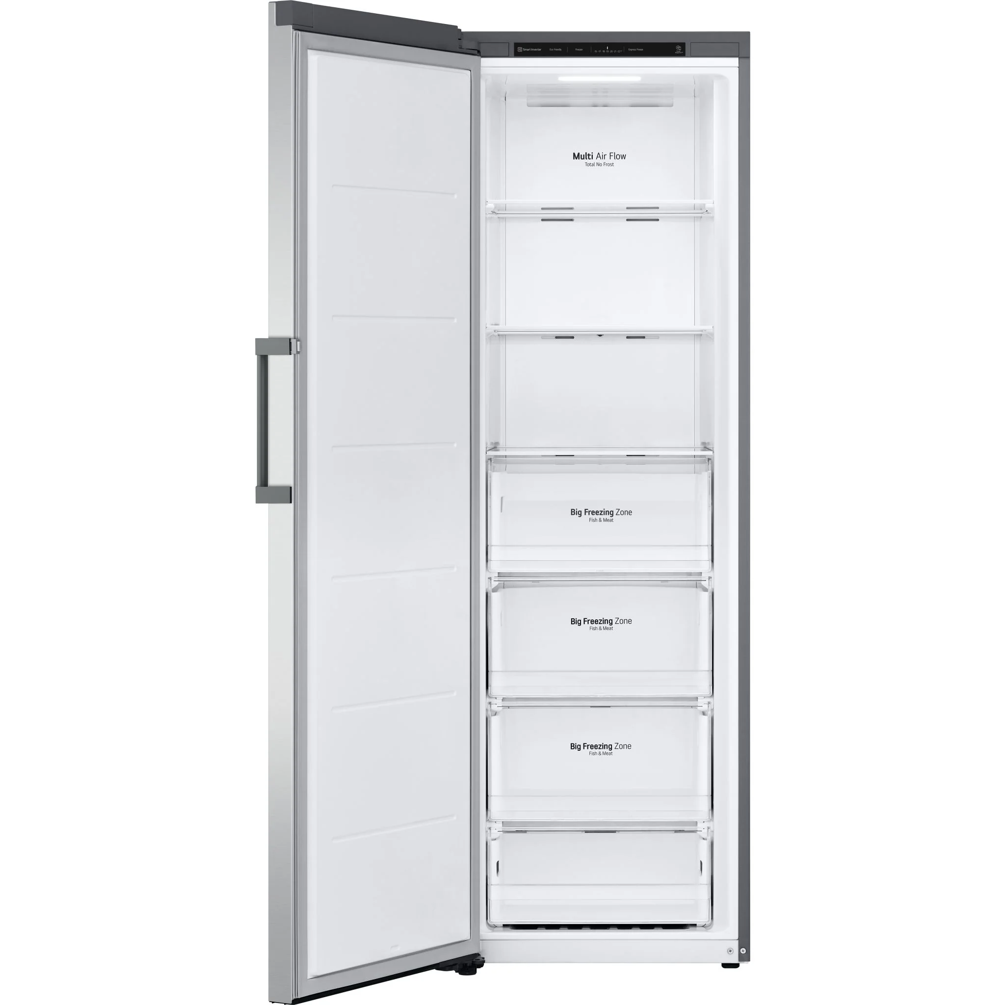 LG 11.4 cu.ft. Counter Depth Upright Freezer Column - Platinum Silver (LROFC1104V) - Image 2