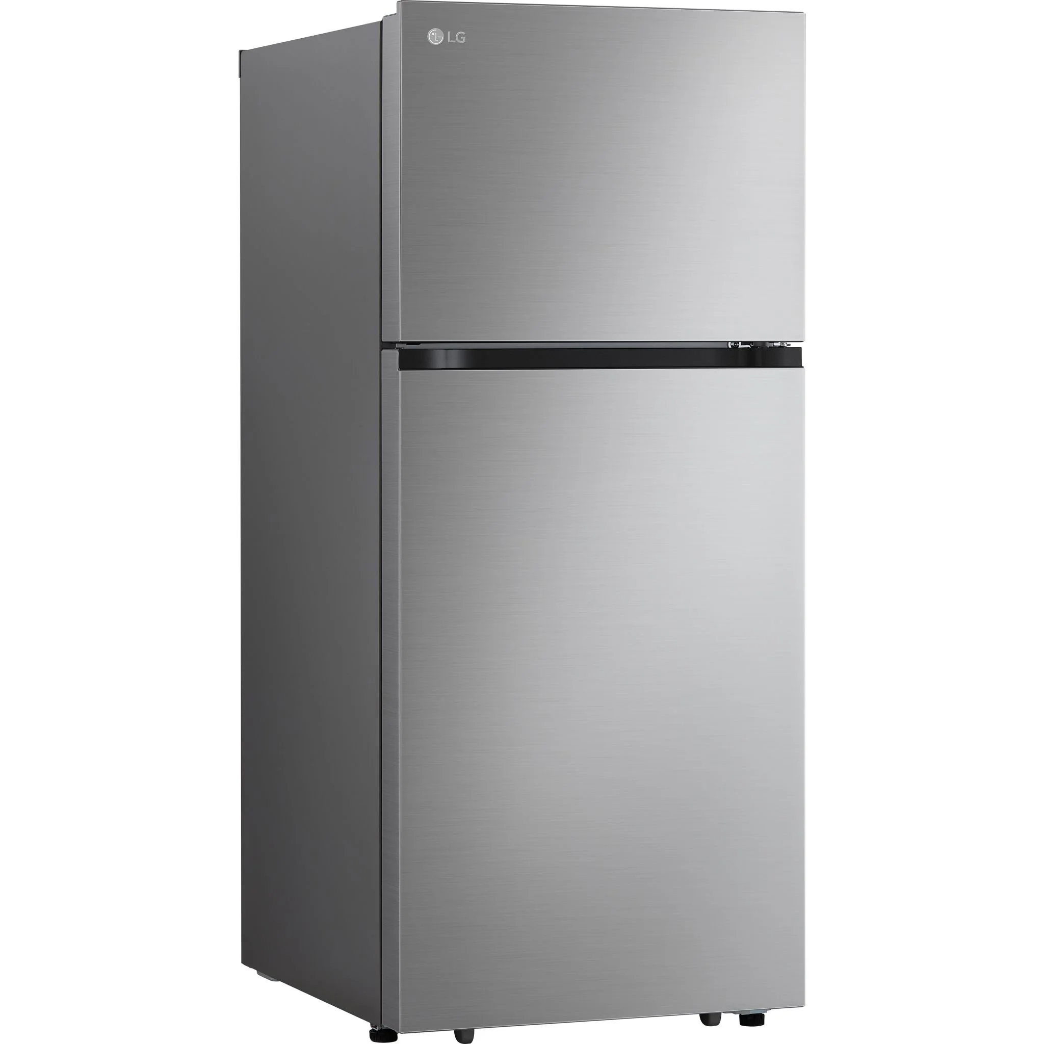 LG 18 cu.ft. Garage Ready Top Freezer refrigerator - Platinum Silver (LT18S2100S) - Image 2