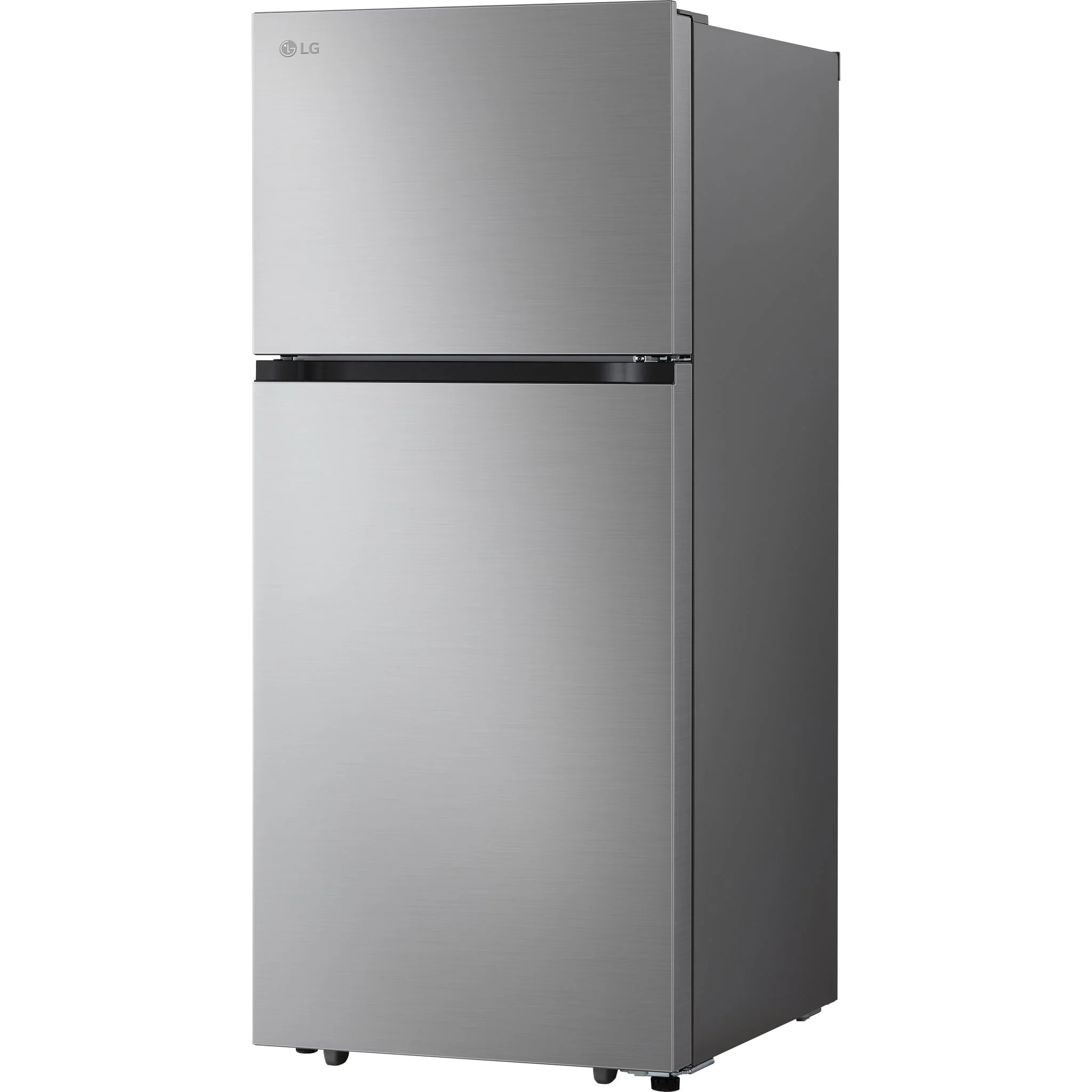LG 18 cu.ft. Garage Ready Top Freezer refrigerator - Platinum Silver (LT18S2100S) - Image 3